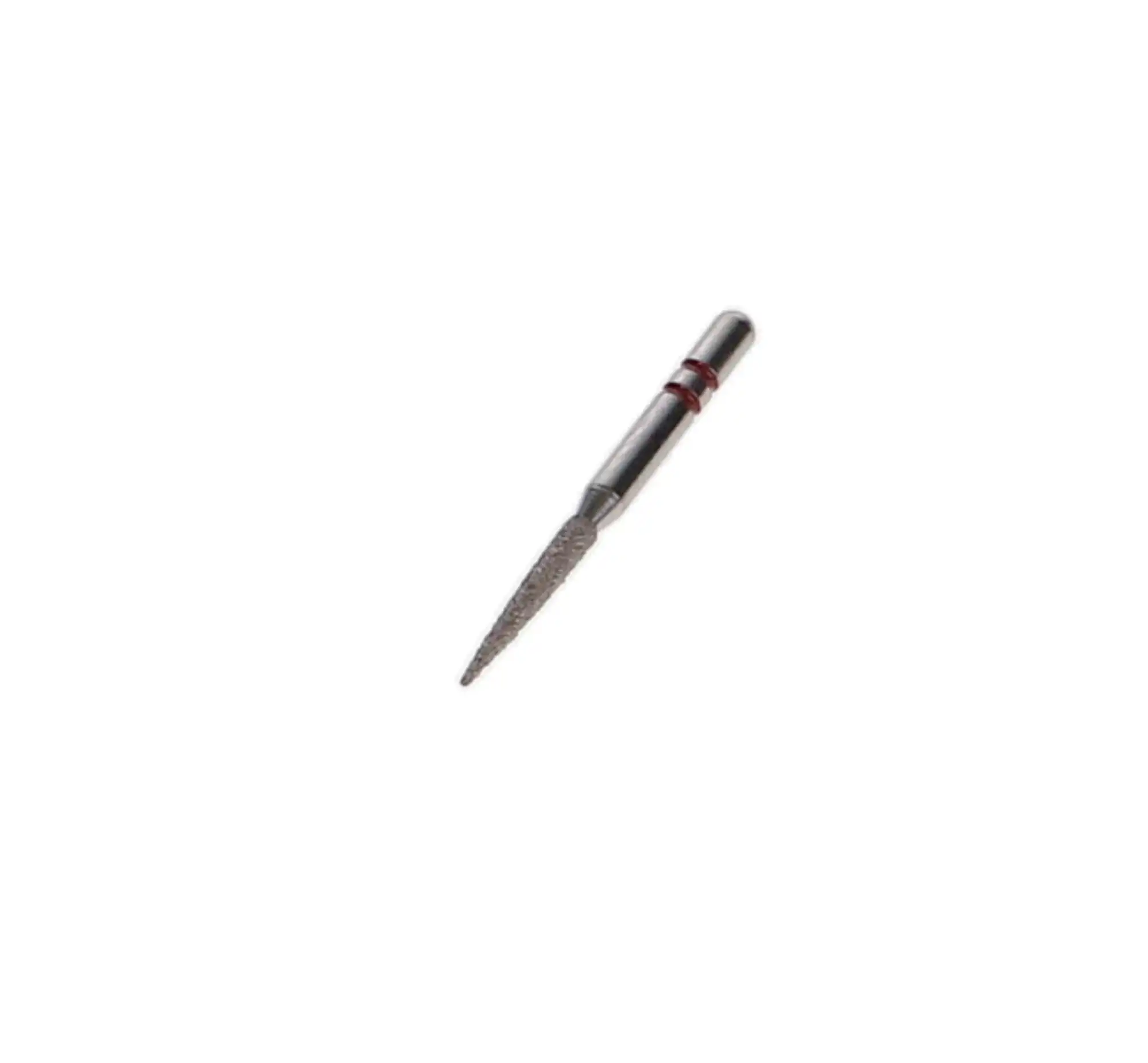 Premier Two Striper Diamond Bur, FG, Flame, #260.8, Fine, Red, 1.4 mm Major/0.4 mm Minor Diameter, 8.0 mm Length, 5/Pk, 2015153 thumbnail 3