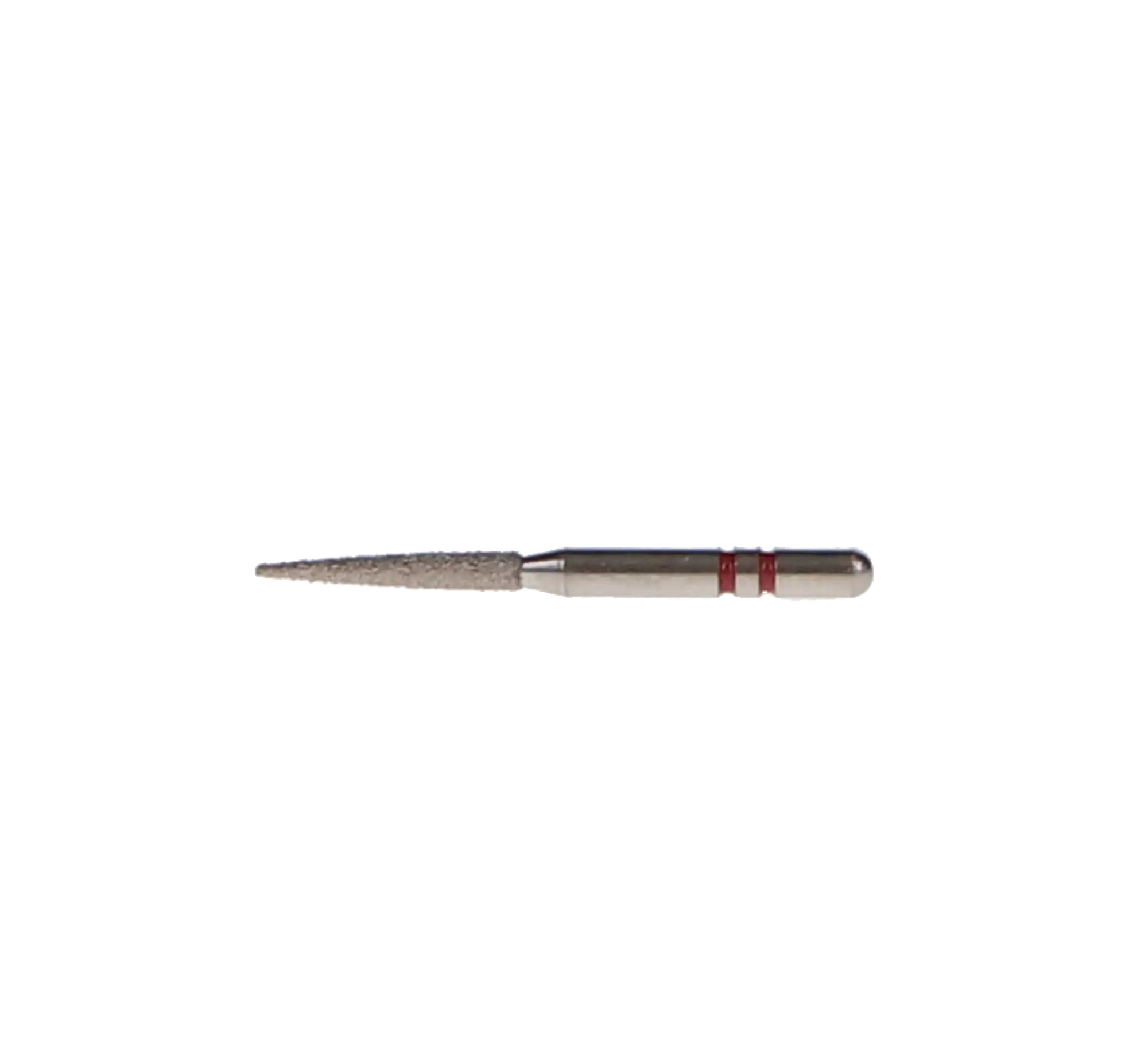 Premier Two Striper Diamond Bur, FG, Flame, #260.8, Fine, Red, 1.4 mm Major/0.4 mm Minor Diameter, 8.0 mm Length, 5/Pk, 2015153 thumbnail 6