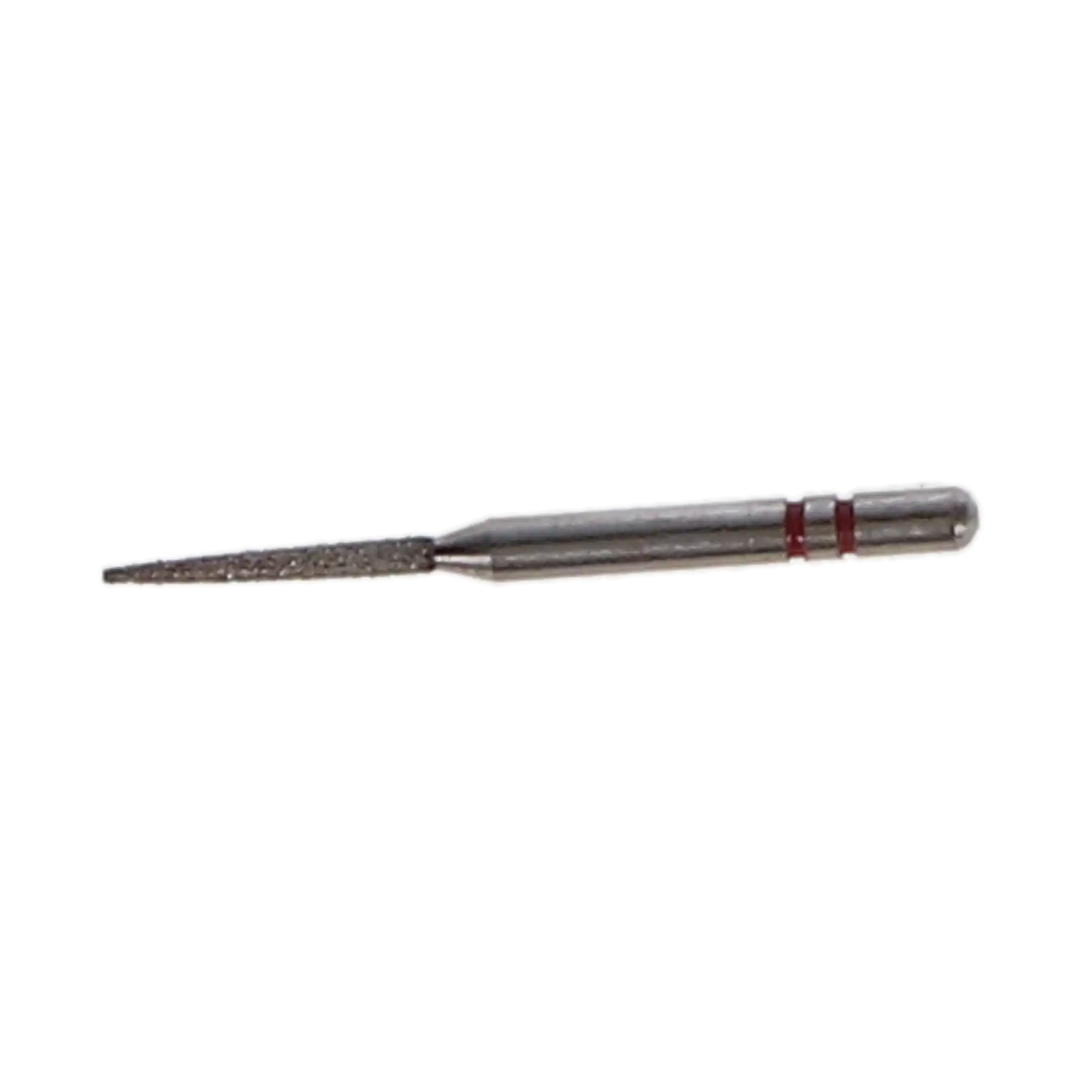 Premier Two Striper Diamond Bur, FG, Fine, Flame, #261.8F, 1.1 mm Major/0.4 mm Minor Diameter, 8 mm Length, 5/Pk, 2015154 thumbnail 6