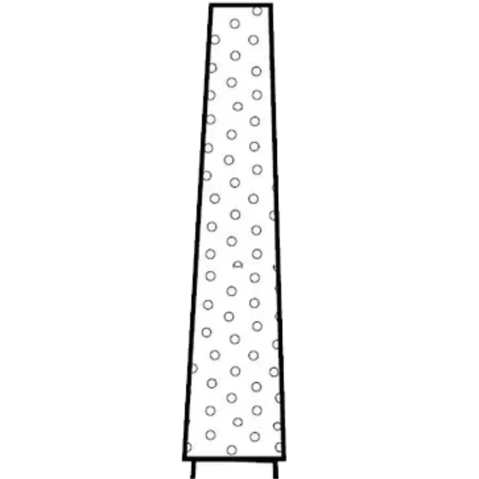 Two Striper Diamond Bur FG, Flat-End Taper, #703.8, Coarse, Green Ring, 1.8mm Major/1.2mm Minor Diameter, 8mm Length, 5/Pk, 2015345 thumbnail 2