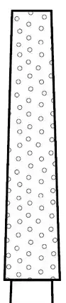 Two Striper Diamond Bur, FG, Flat-End Taper, #724.10, Coarse, Green, 2.1 mm Major/1.5 mm Minor Diameter, 10 mm Length, 5/Pk, 2015260 thumbnail 2
