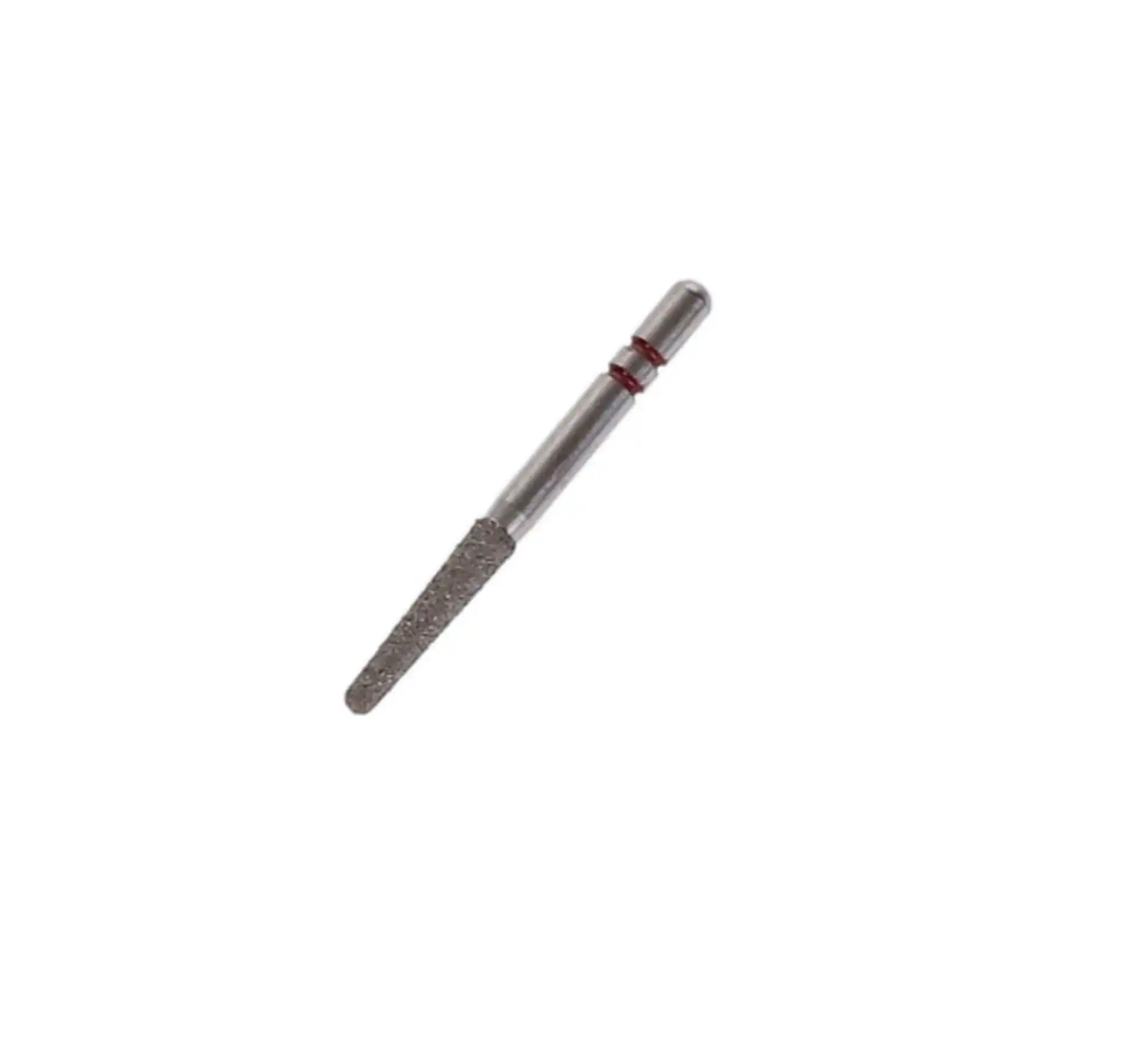 Premier Two Striper Diamond Bur, FG, Round-End Taper, #770.8, Fine Grit, Red Ring, 5/Pk, 2015487 thumbnail 2