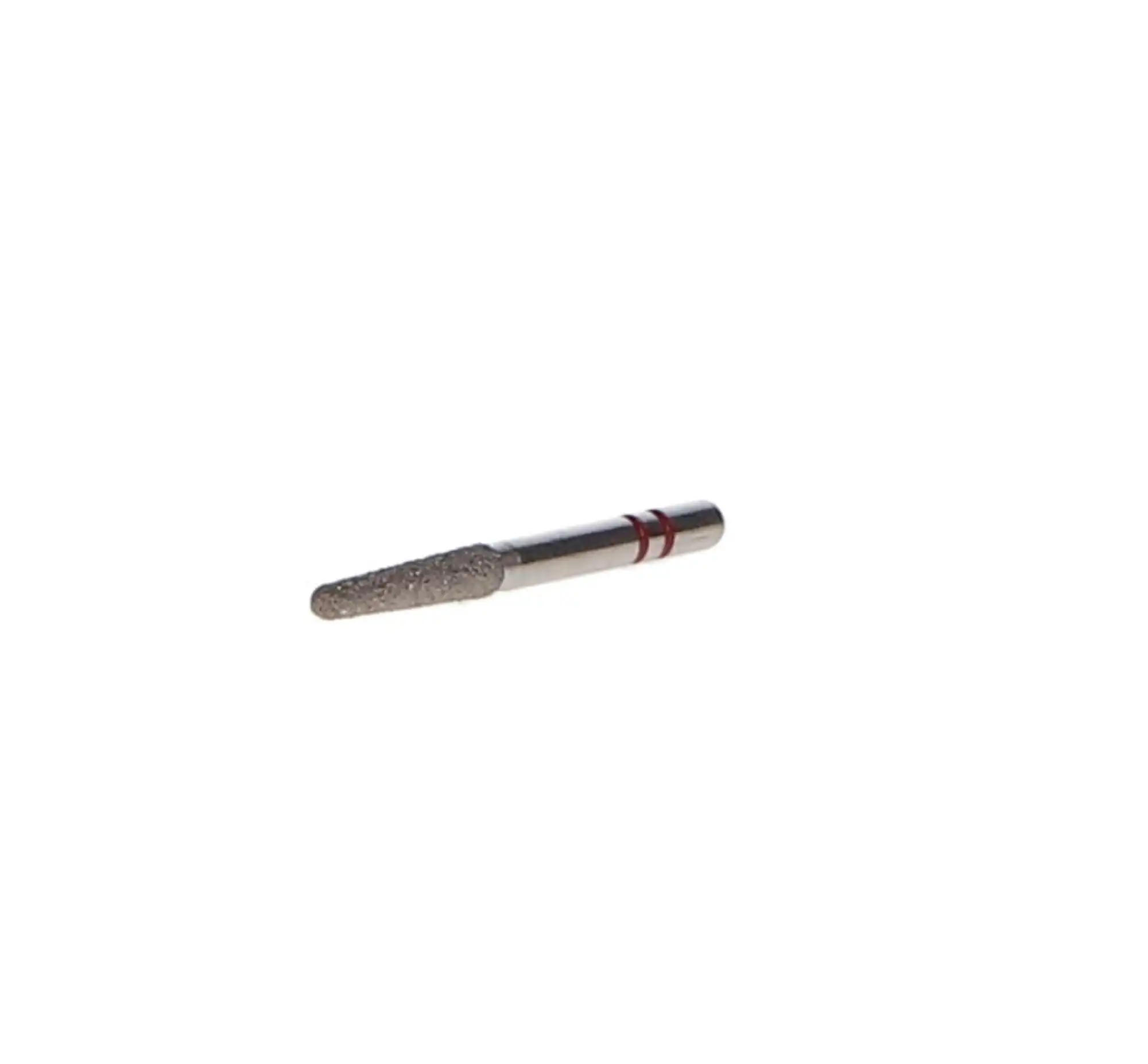 Premier Two Striper Diamond Bur, FG, Round-End Taper, #770.8, Fine Grit, Red Ring, 5/Pk, 2015487 thumbnail 4