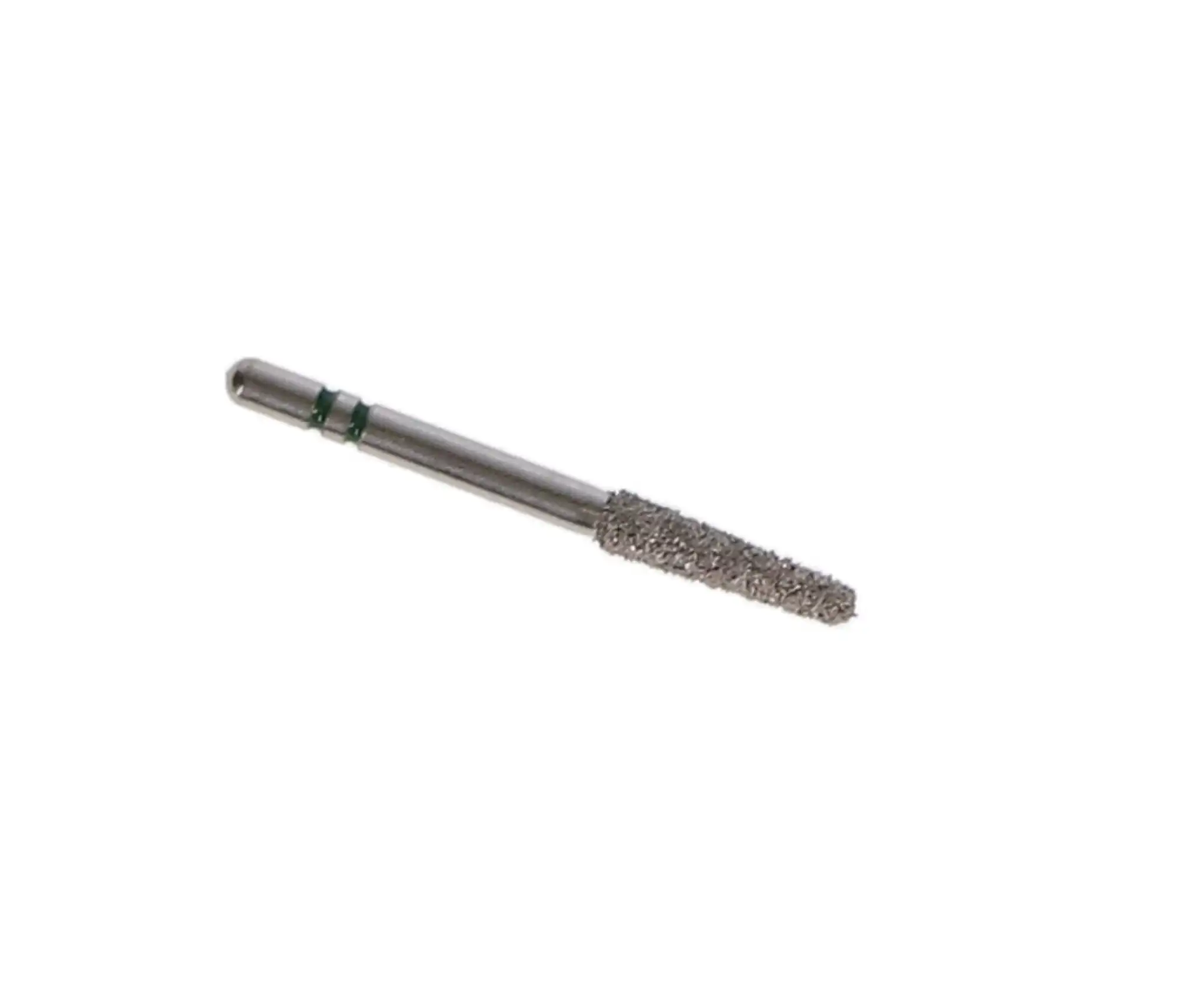 Premier Two Striper Diamond Bur, FG, Round-End Taper, #780.8, Coarse, Green Ring, 5/Pk, 2015464 thumbnail 4