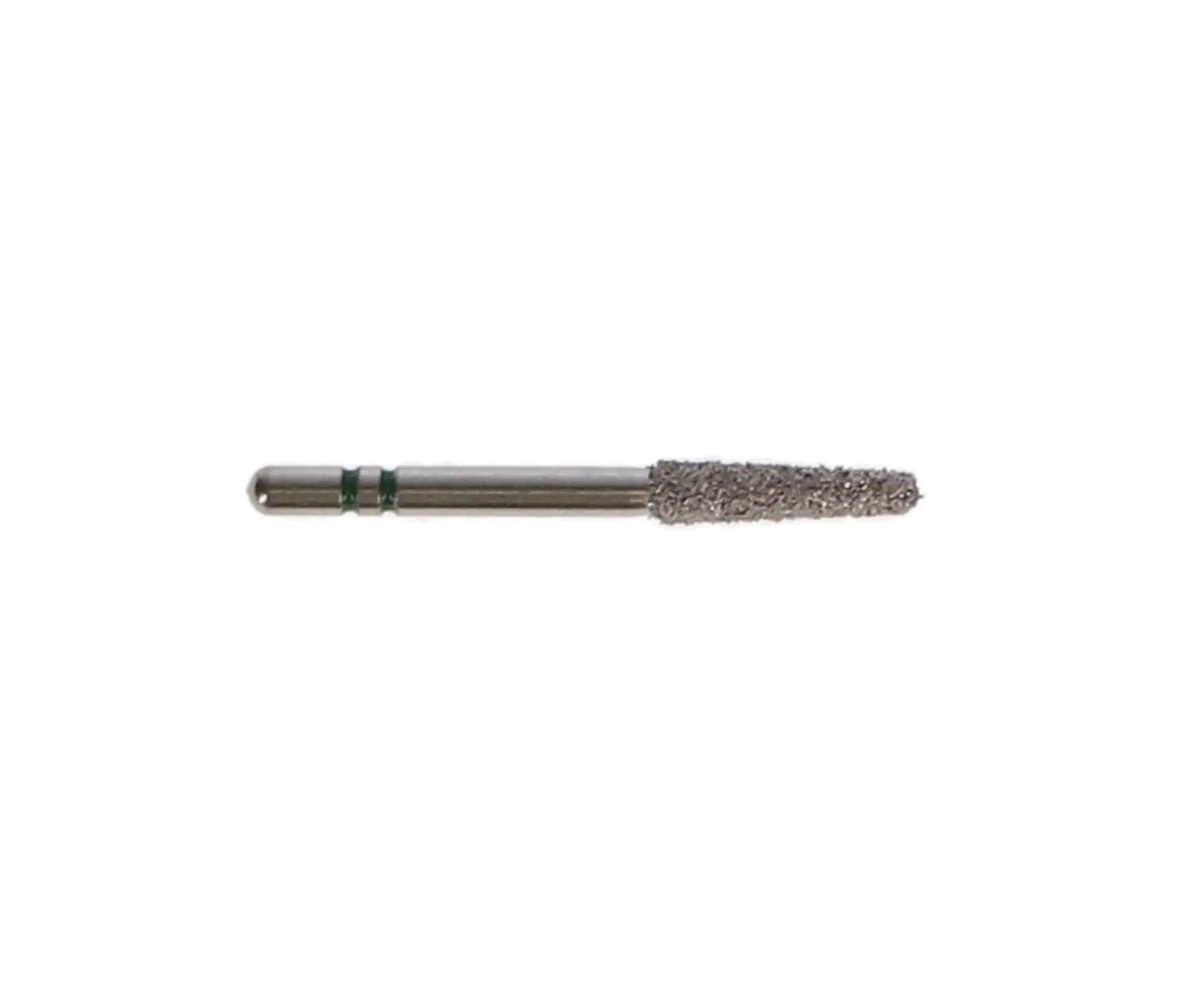 Premier Two Striper Diamond Bur, FG, Round-End Taper, #780.8, Coarse, Green Ring, 5/Pk, 2015464 thumbnail 5