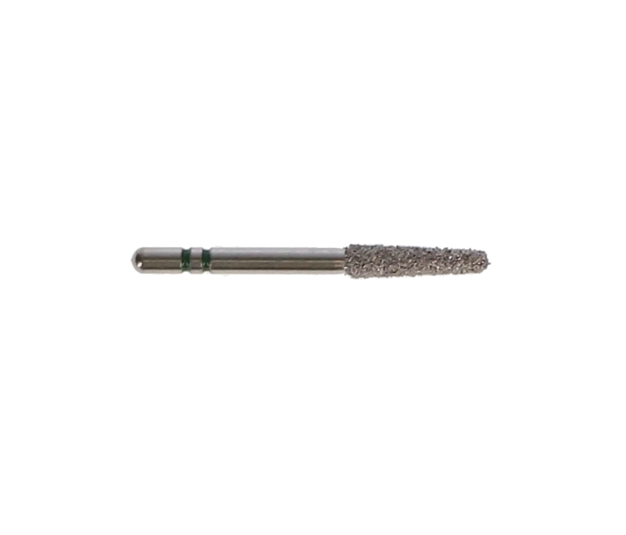 Premier Two Striper Diamond Bur, FG, Round-End Taper, #780.8, Coarse, Green Ring, 5/Pk, 2015464 thumbnail 6