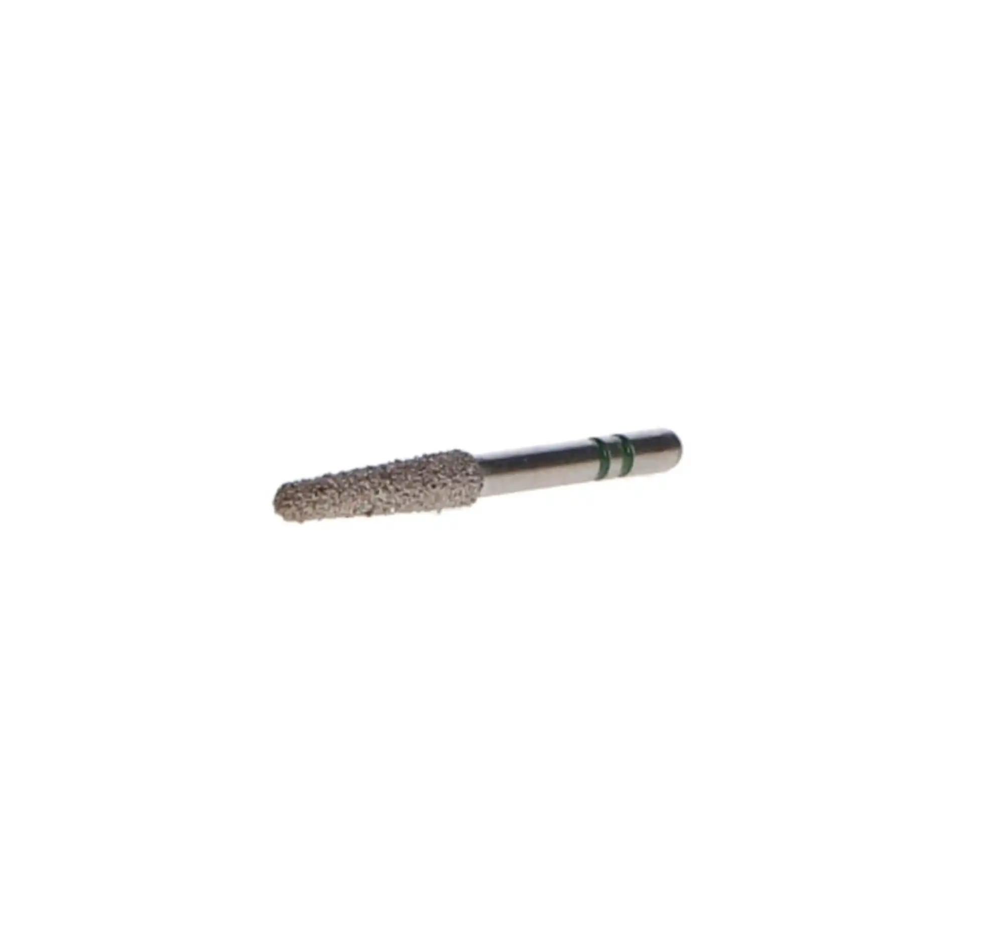 Premier Two Striper Diamond Bur, FG, Round-End Taper, #780.9, Coarse, Green Ring, 5/Pk, 2015467 thumbnail 2