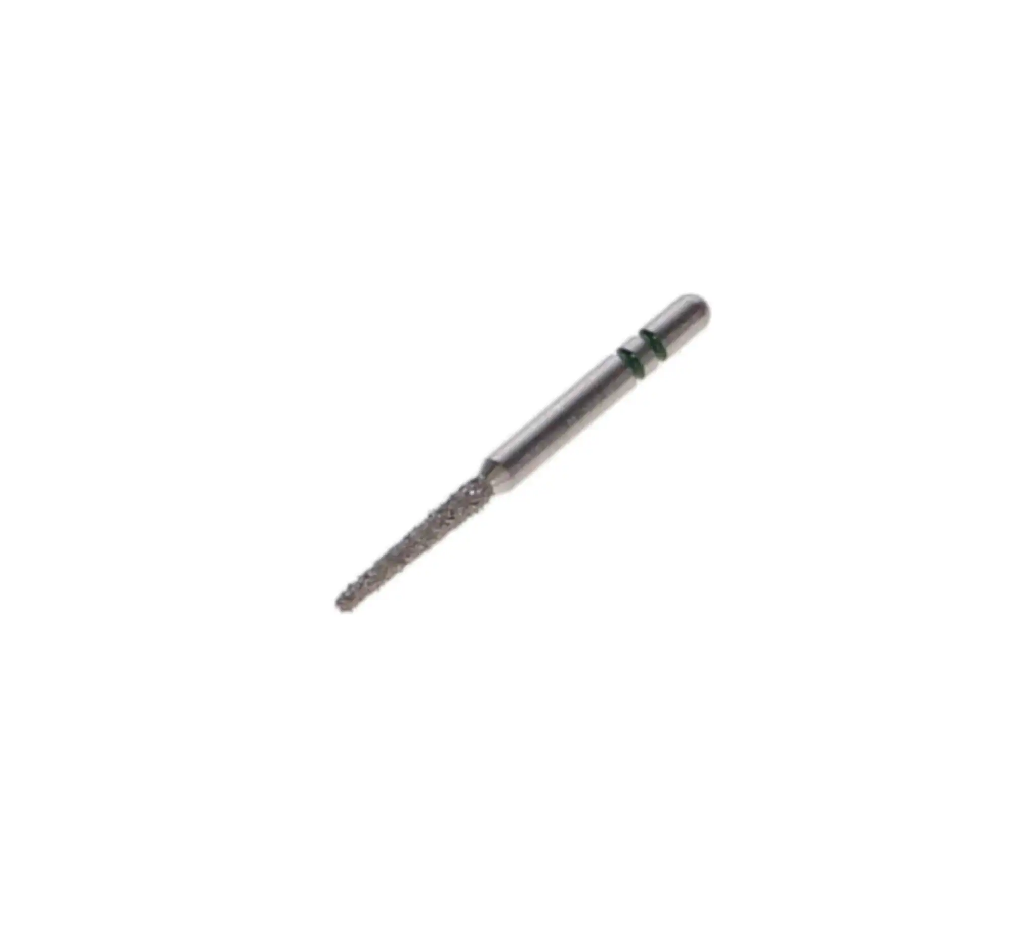 Premier Two Striper Diamond Bur, FG, Round-End Taper, 781.8, Coarse, Green, 5/Pk, 2015478 thumbnail 3
