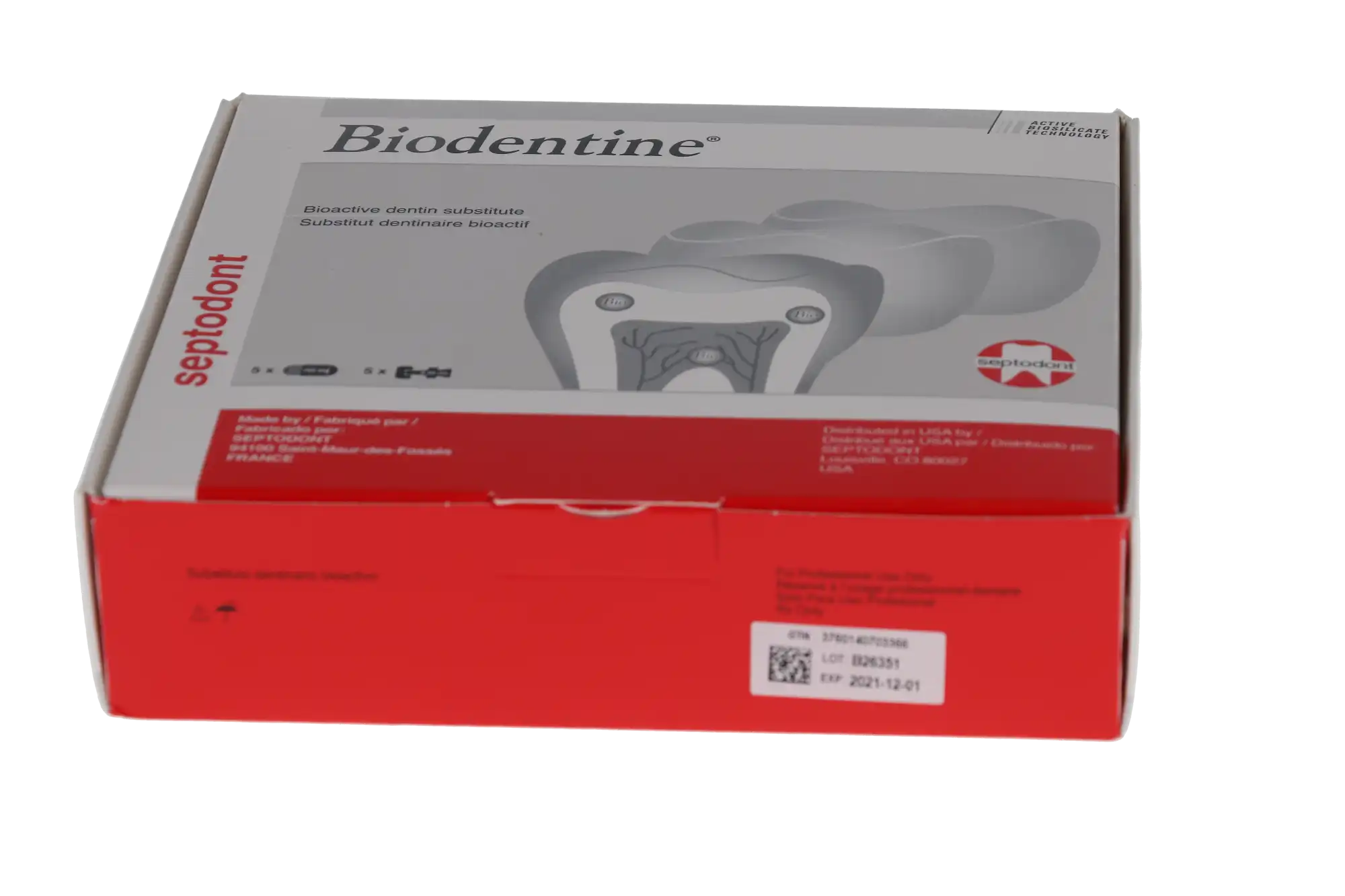 Biodentine Bioactive Dentin Substitute, 15 Capsule Kit, 0.18 ml Unit Dose Capsules, 01C0600 thumbnail 12
