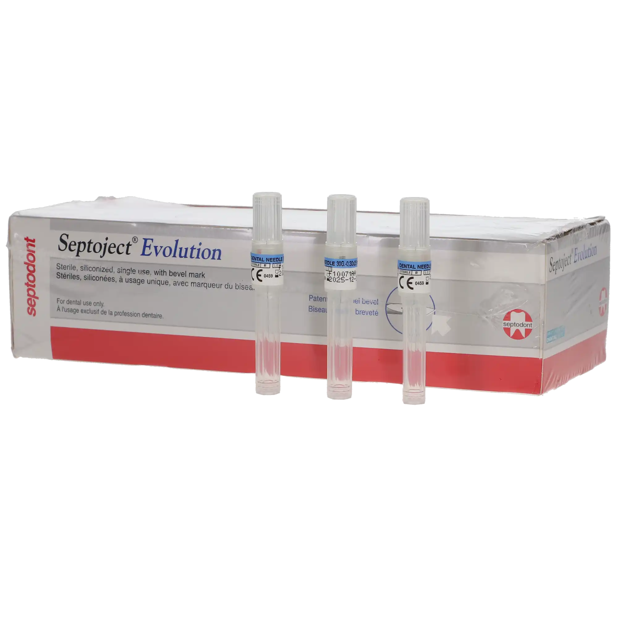 Septoject Evolution Dental Infiltration Needles, 30 Gauge, Short, 25 mm, Plastic Hub, 100/Box, 01-N1630 thumbnail 10