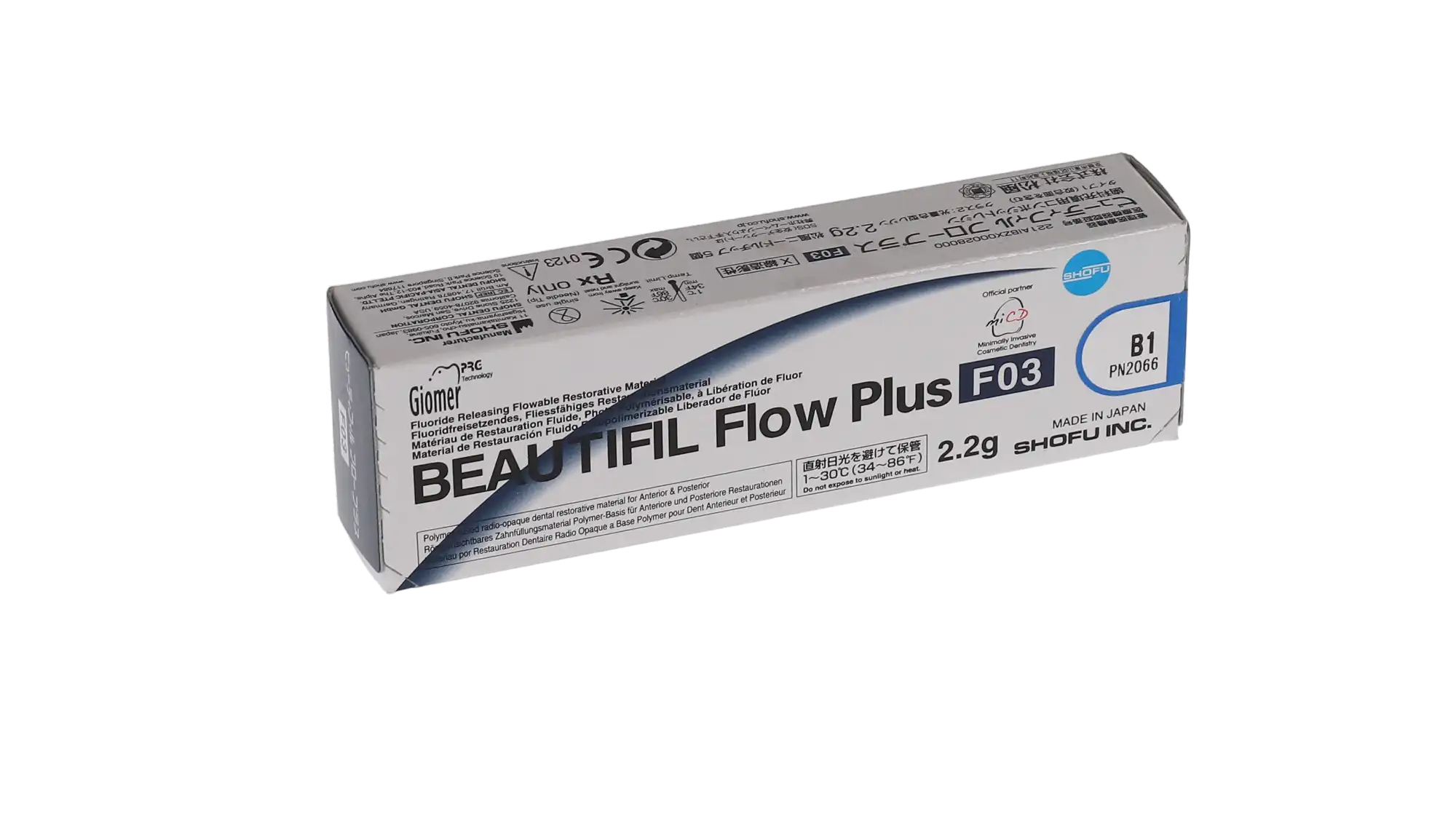 Beautifil Flow Plus Hybrid Composite, Light-Cure, Syringe Refill, F03 Low Flow, 2.2 g, Shade B1, 1/Pk, 2066 thumbnail 13