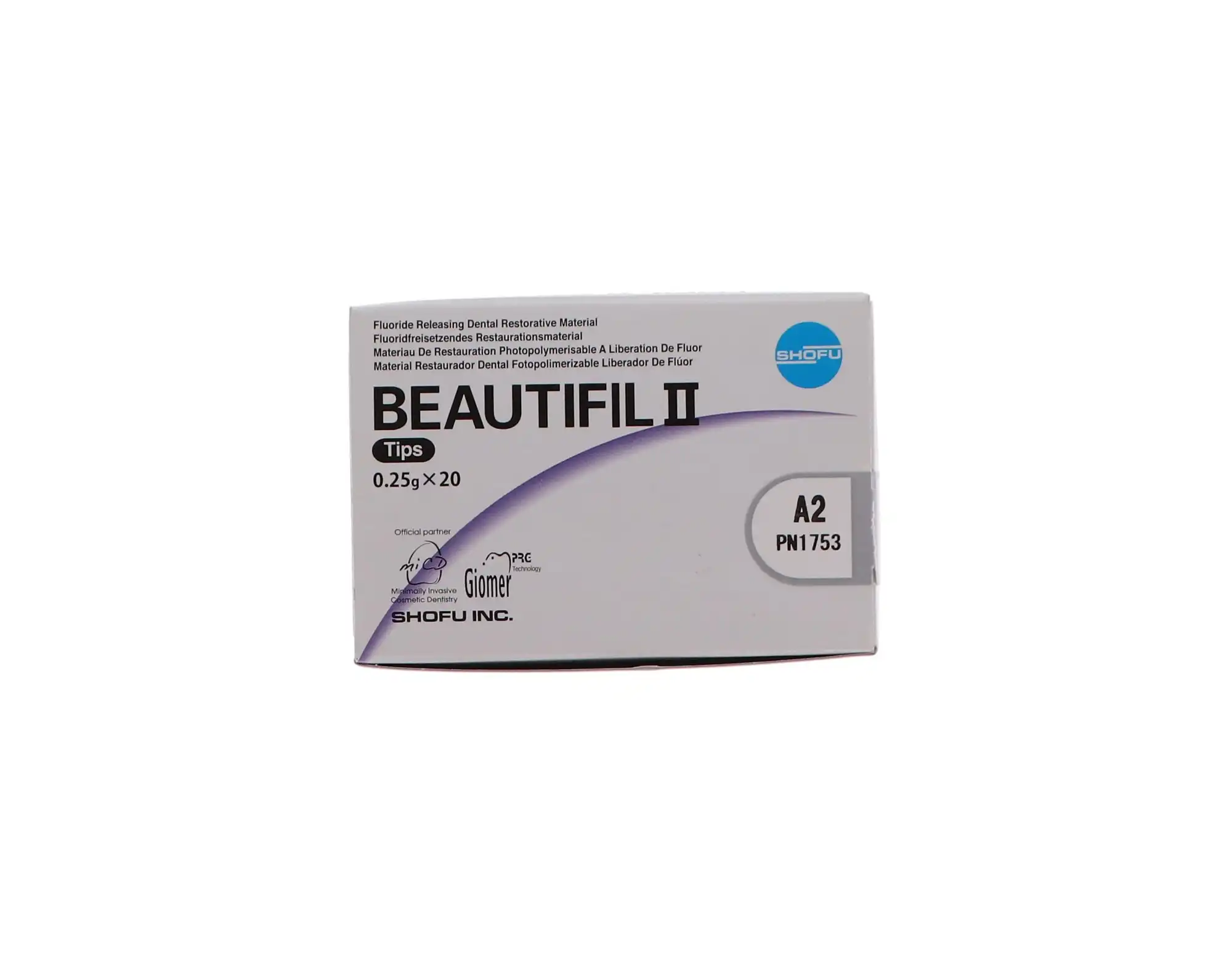 Beautifil II Light-Cure Universal Giomer Composite, Compule Tips Refill, A2 Shade, 0.25 g, 20/Pk, 1753 thumbnail 5