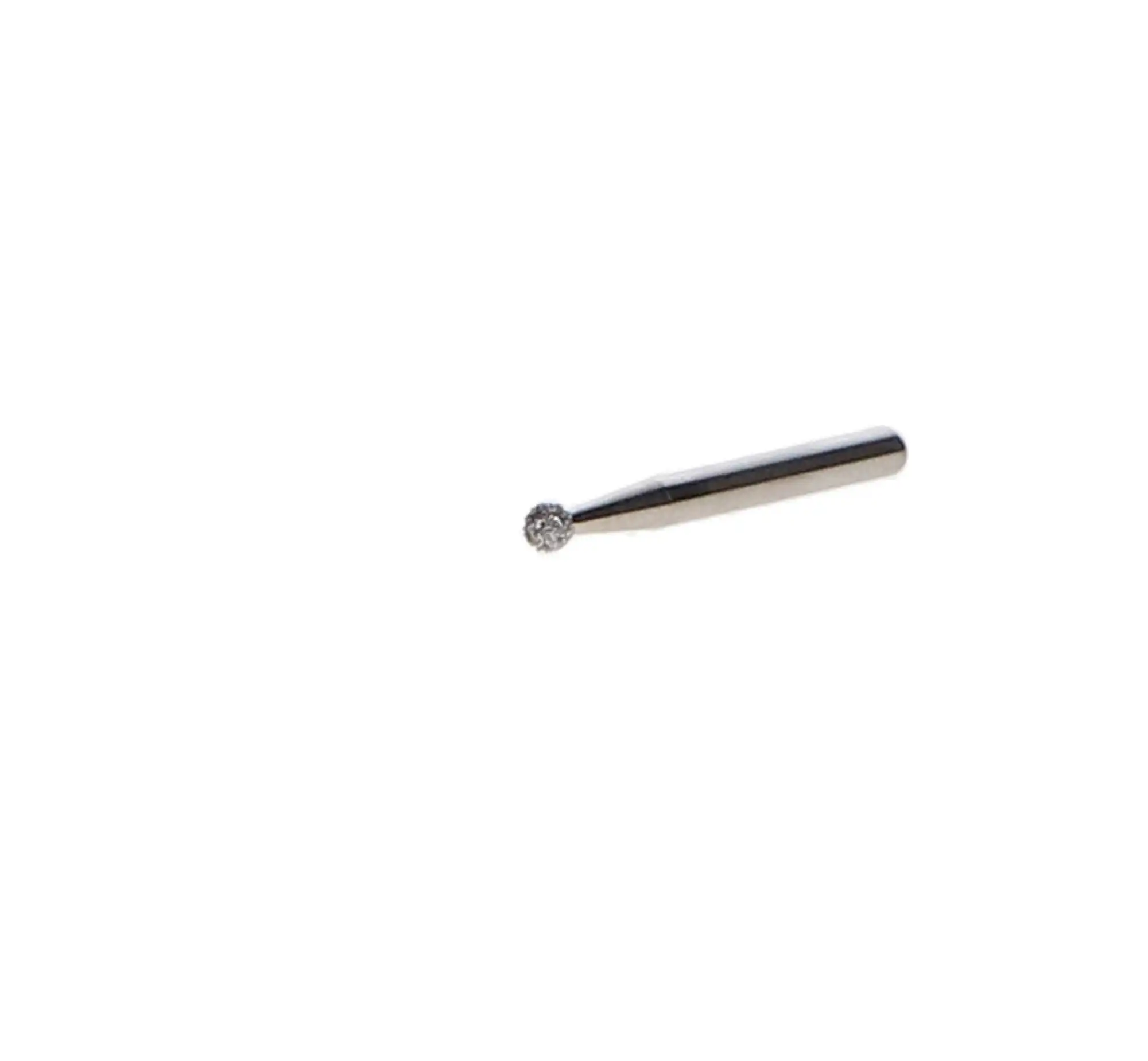 Shofu Robot Diamond Point, FG, Round, #001/016, 1.6 mm Diameter, Regular Grit, White Ring, 0874-1 thumbnail 2