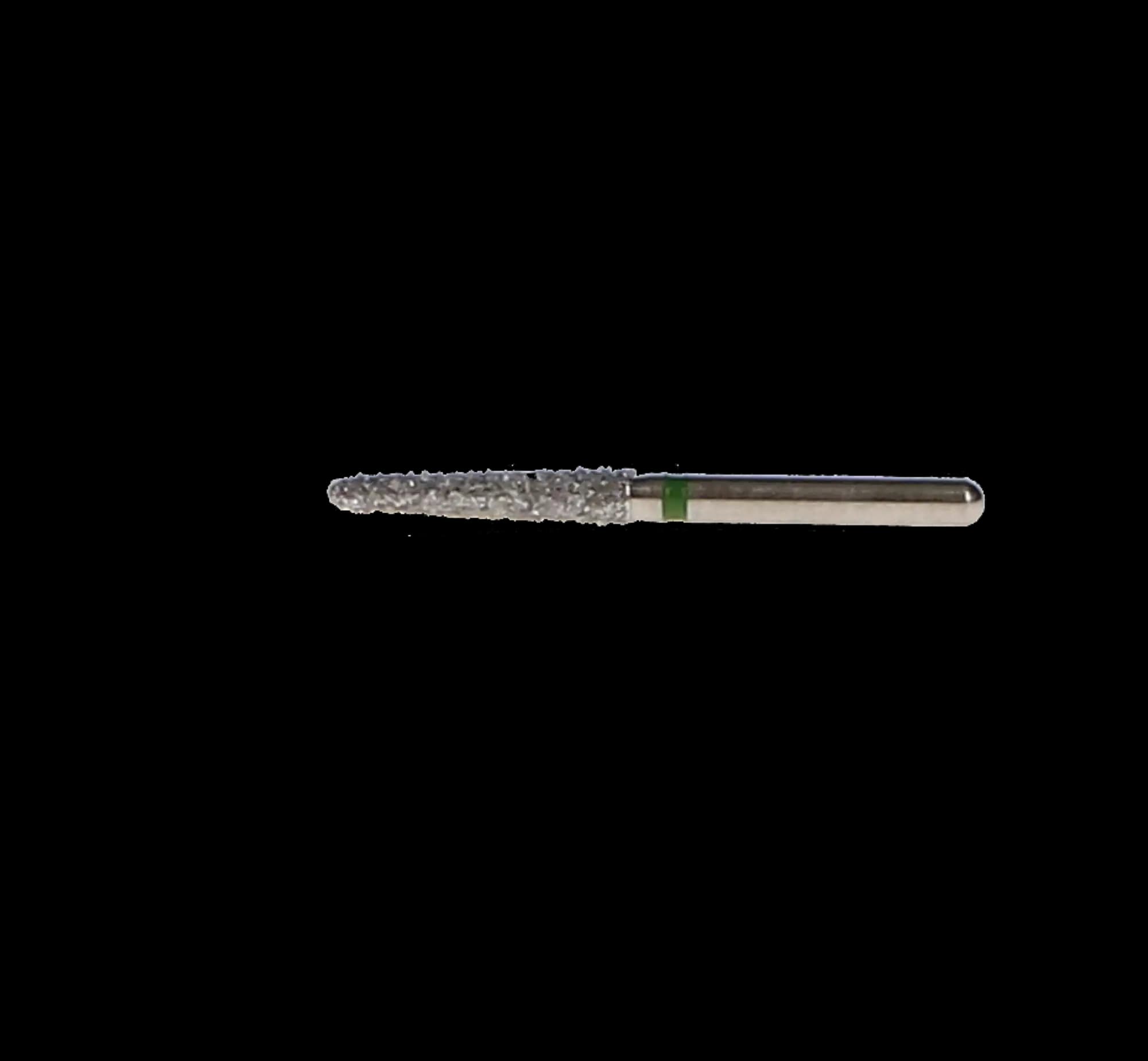 Shofu Robot Diamond Point, FG, Tapered Cylinder Round End, Coarse (Green), 1.8 mm, 9.0 mm, 835C-1 thumbnail 6