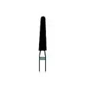 Shofu Robot Diamond Point, FG, Tapered Cylinder Round End, ISO 223/019, 1.9 mm, Super Coarse, Black, 835X-1 - Robot Diamond Points, FG, Tapered Cylinder Round End, 223-019, 1.9 mm, Super Coarse, Black, 835X-1 - Image 1