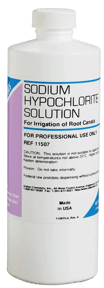 Sultan Sodium Hypochlorite Solution, 5.25%, 16 oz, 11507 - Sodium Hypochlorite Solution, 16 oz, 11507 - Image 1