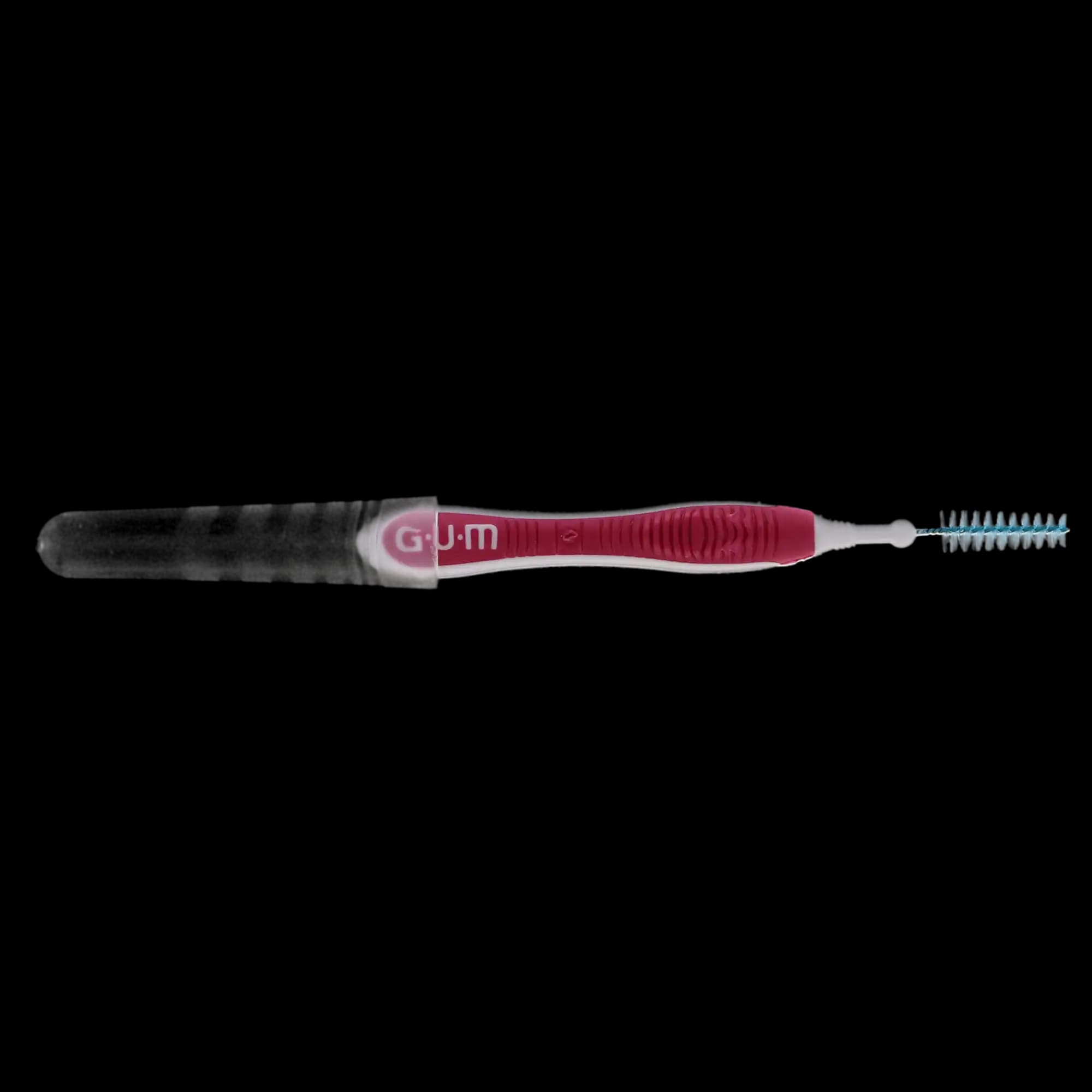 GUM Go-Betweens Proxabrush Cleaners, Moderate Tapered, Red/Pink, 36/Box, 3612PQ thumbnail 5