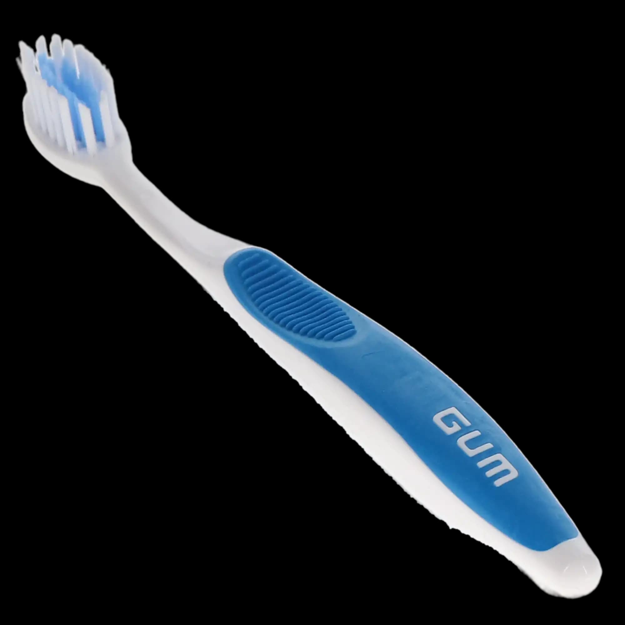 GUM Orthodontic Toothbrush, Soft Nylon, 4-Row V Trim, 12/Box, 124PD thumbnail 8