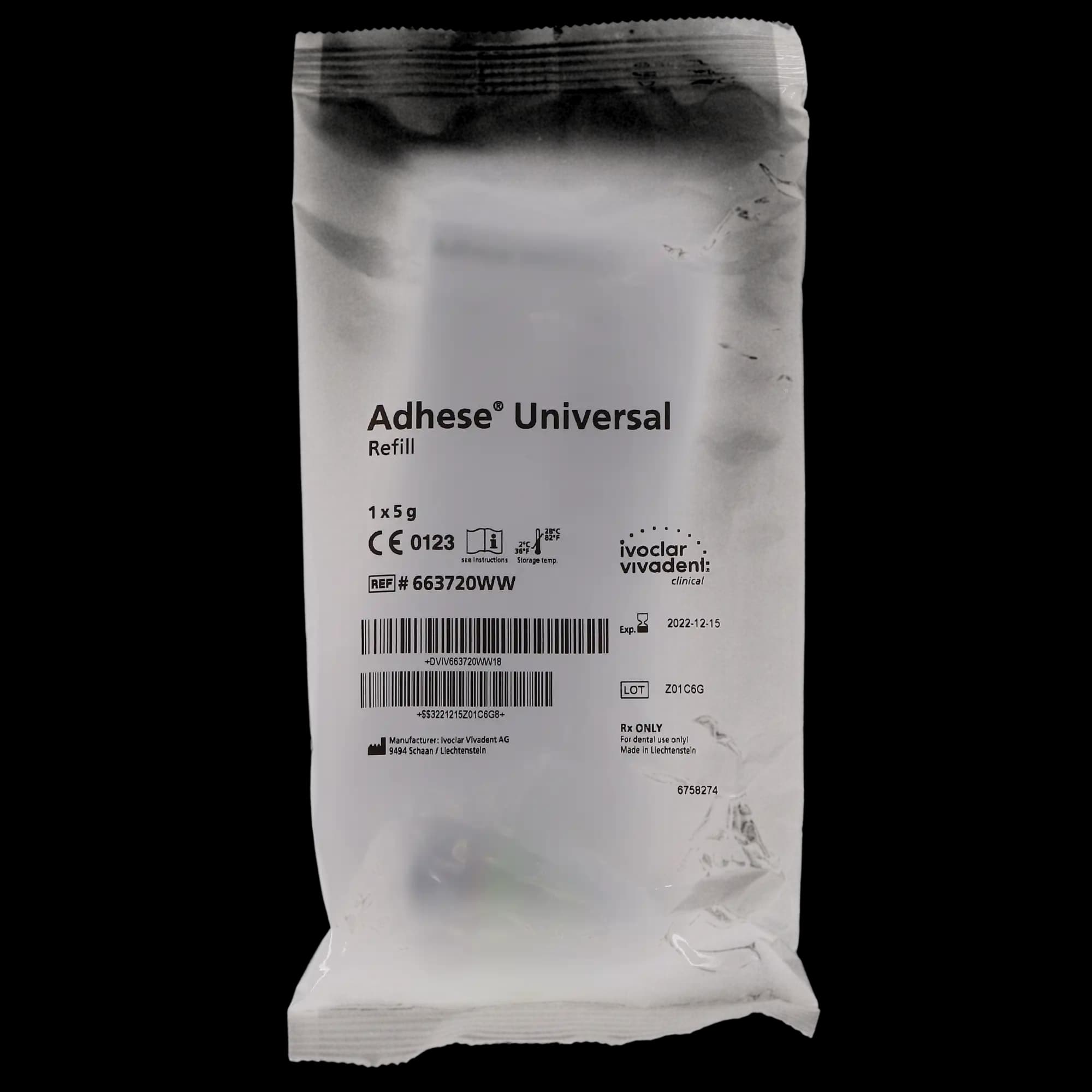 Adhese Universal Adhesive, Light-Cure, Bottle Refill, 5 ml, 1/Pk, 663720 thumbnail 4
