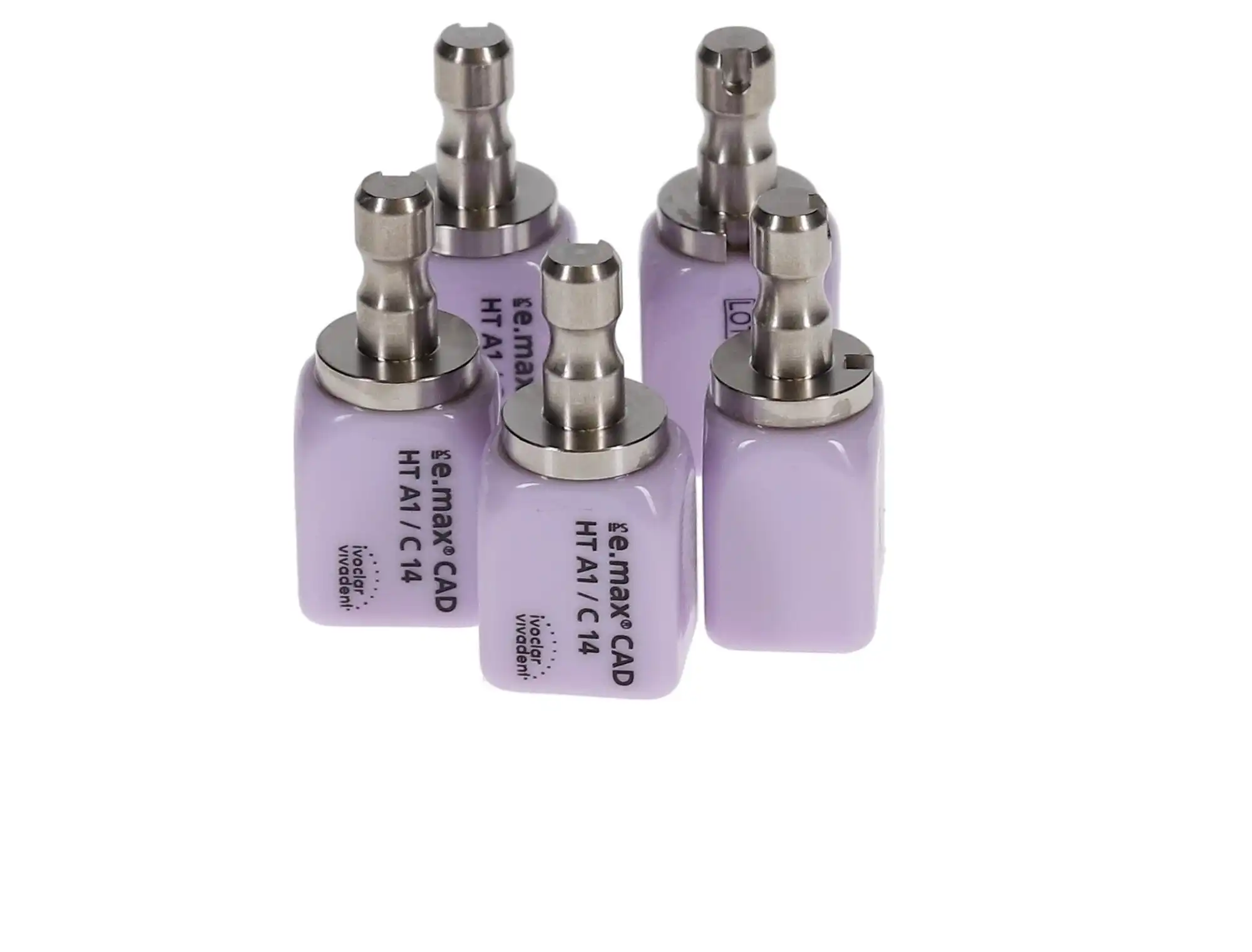 IPS e.max CAD for CEREC and inLab, High Translucency, C14, A1, 5/Pk, 626407 thumbnail 2