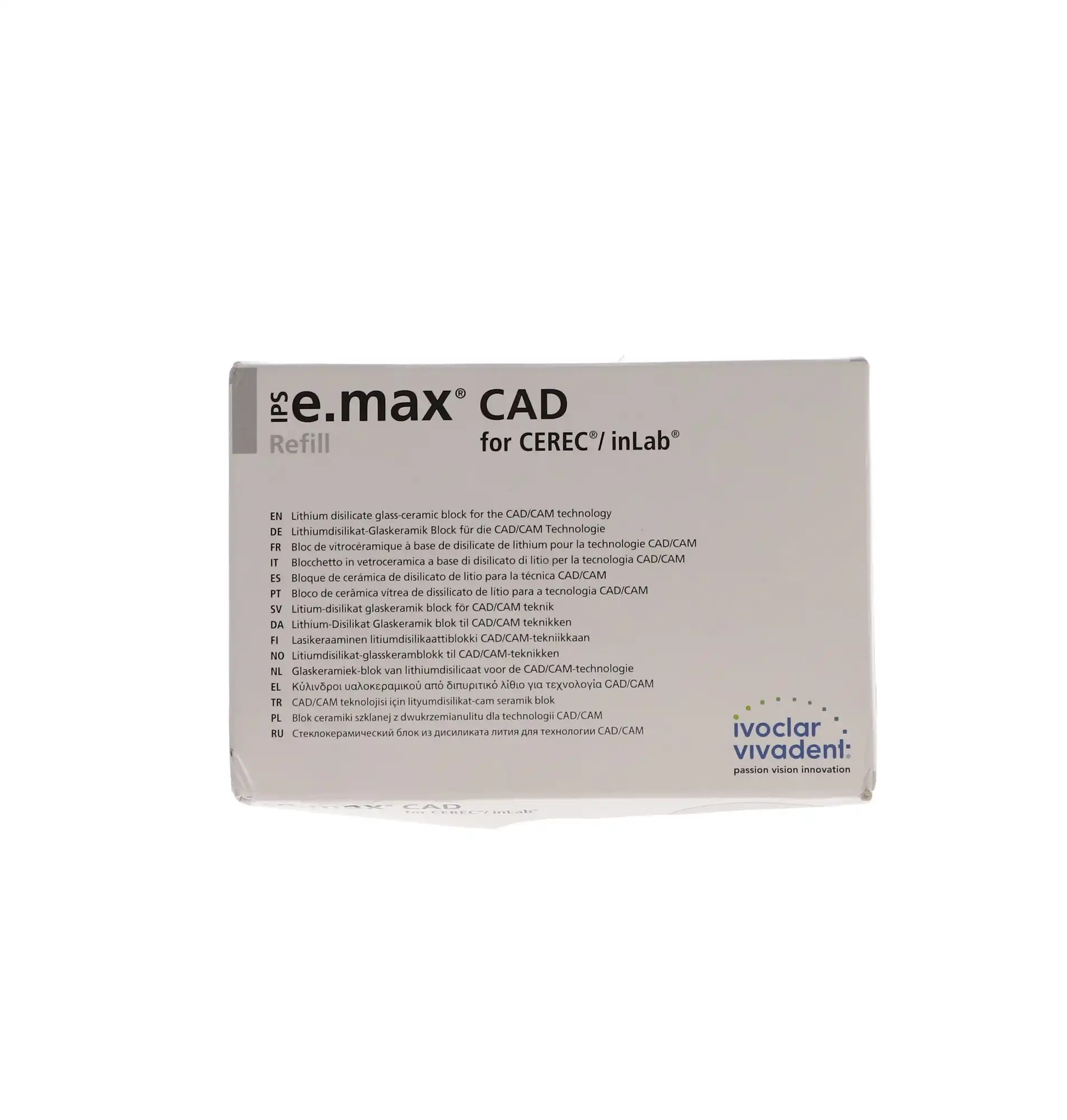 IPS e.max CAD HT, C14, A3, 5/Pk, 626408 thumbnail 4