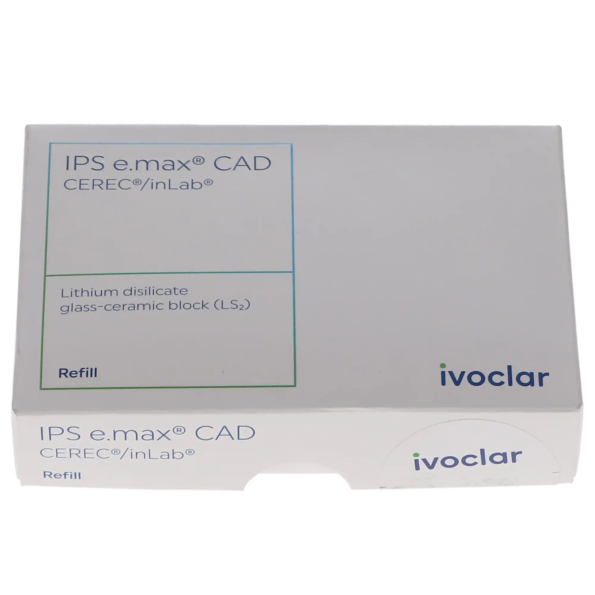IPS e.max CAD Lithium Disilicate CAD/CAM Block, High Translucency, I12, A3, 5/Pk, 626393 thumbnail 4