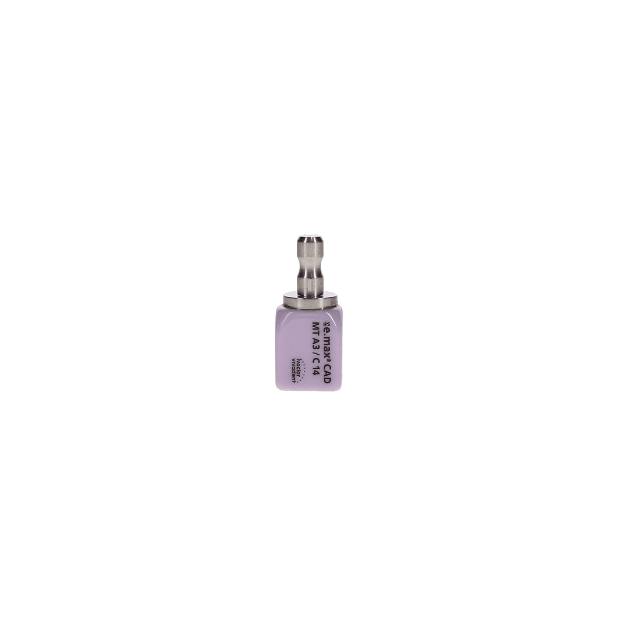 IPS e.max CAD Lithium Disilicate CAD/CAM Block, Medium Translucency, C14, A3, 5/Pk, 680030 thumbnail 5