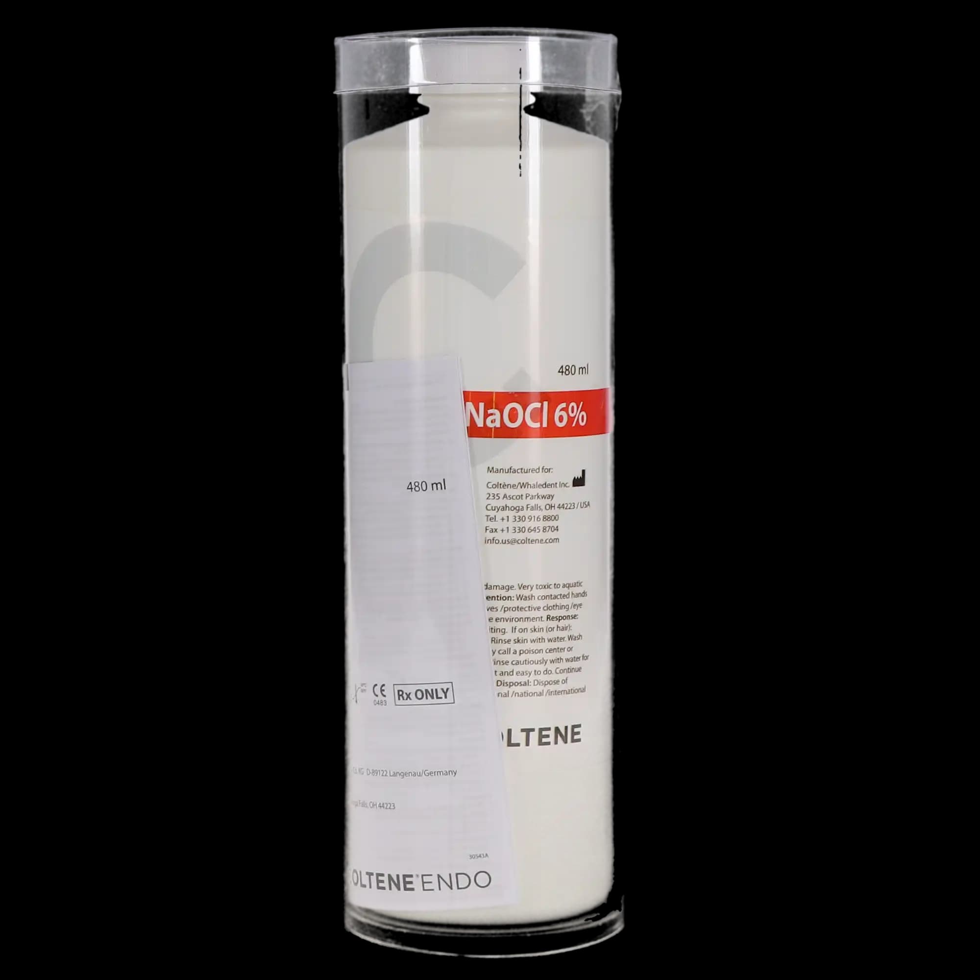 CanalPro NaOCl Sodium Hypochlorite 6%, 16 oz (480 ml) Bottle, 60011161 thumbnail 6