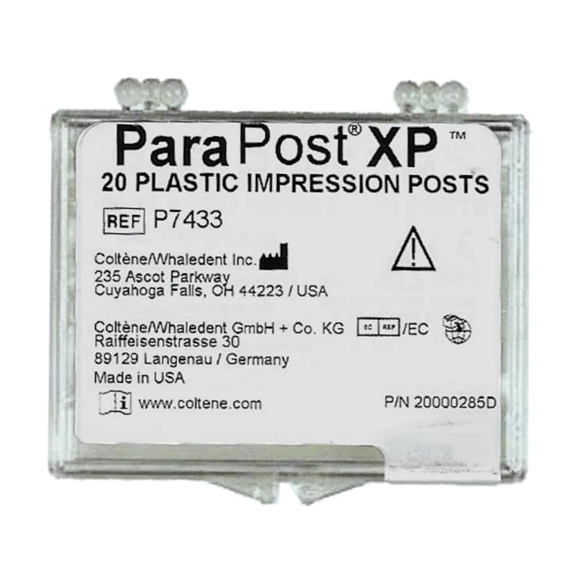 ParaPost XP Plastic Impression Posts, Size 3 (0.036"/0.90 mm), Brown, 20/Pk, P743-3 thumbnail 2