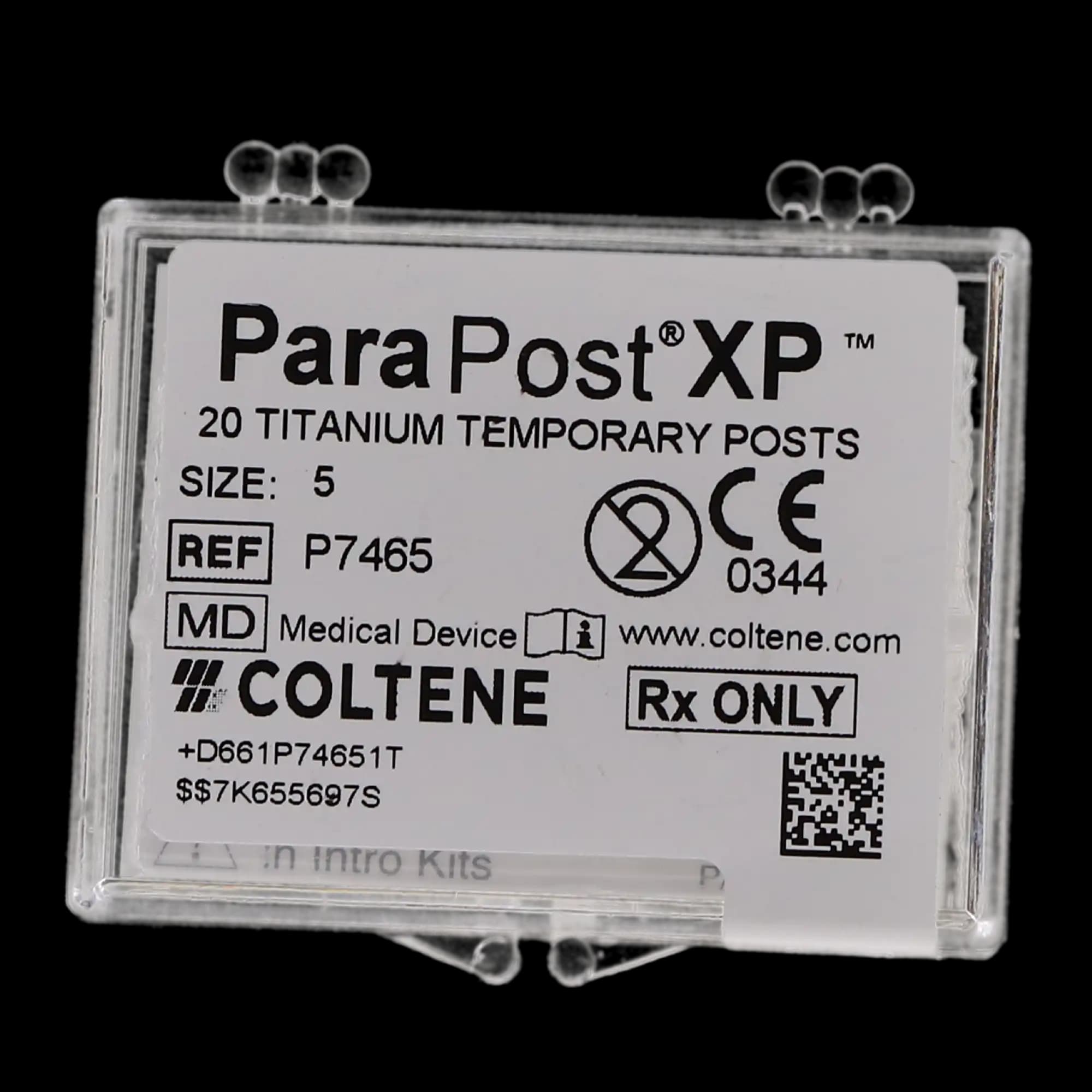 ParaPost XP Titanium Temporary Post, Size 5, Red, 0.050" (1.25mm), 20/Pack, P-746-5 thumbnail 4