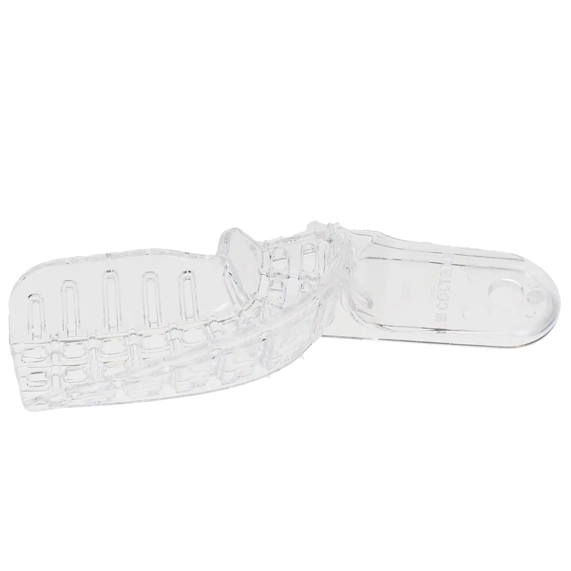 President Disposable Perforated Impression Tray, #8 Upper Right/Lower Left Quadrant, Clear, 12/Pk, C6908 thumbnail 6