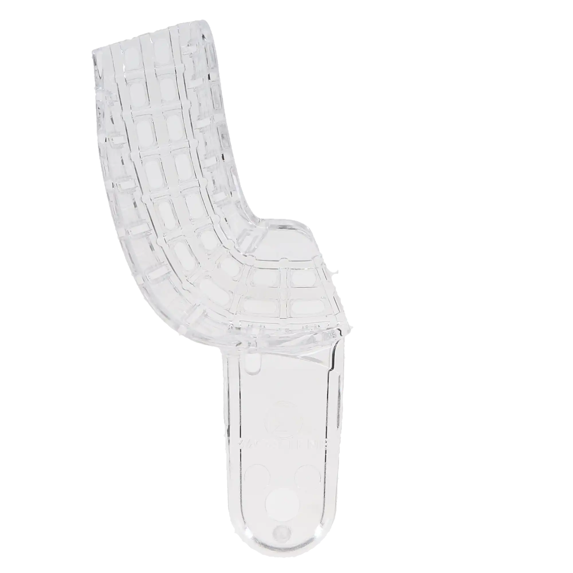 President Disposable Perforated Impression Tray, #8 Upper Right/Lower Left Quadrant, Clear, 12/Pk, C6908 thumbnail 9