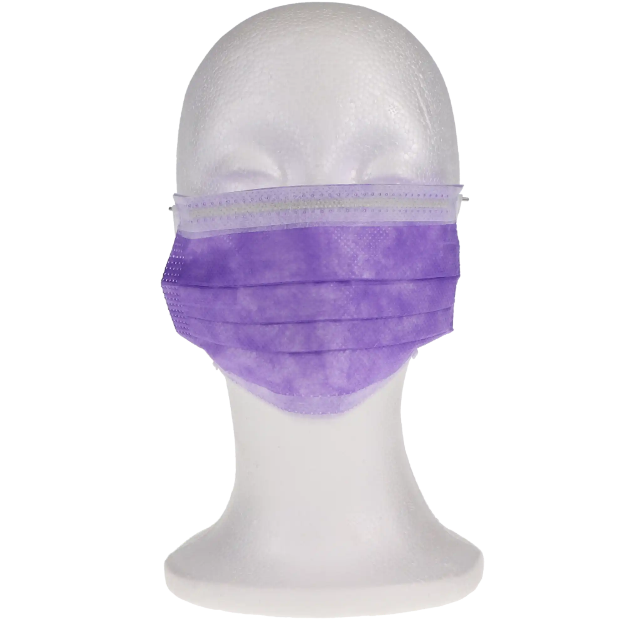Crosstex Procedural Earloop Face Mask, ASTM Level 2, Lavender, 50/Box, GCPLV thumbnail 14