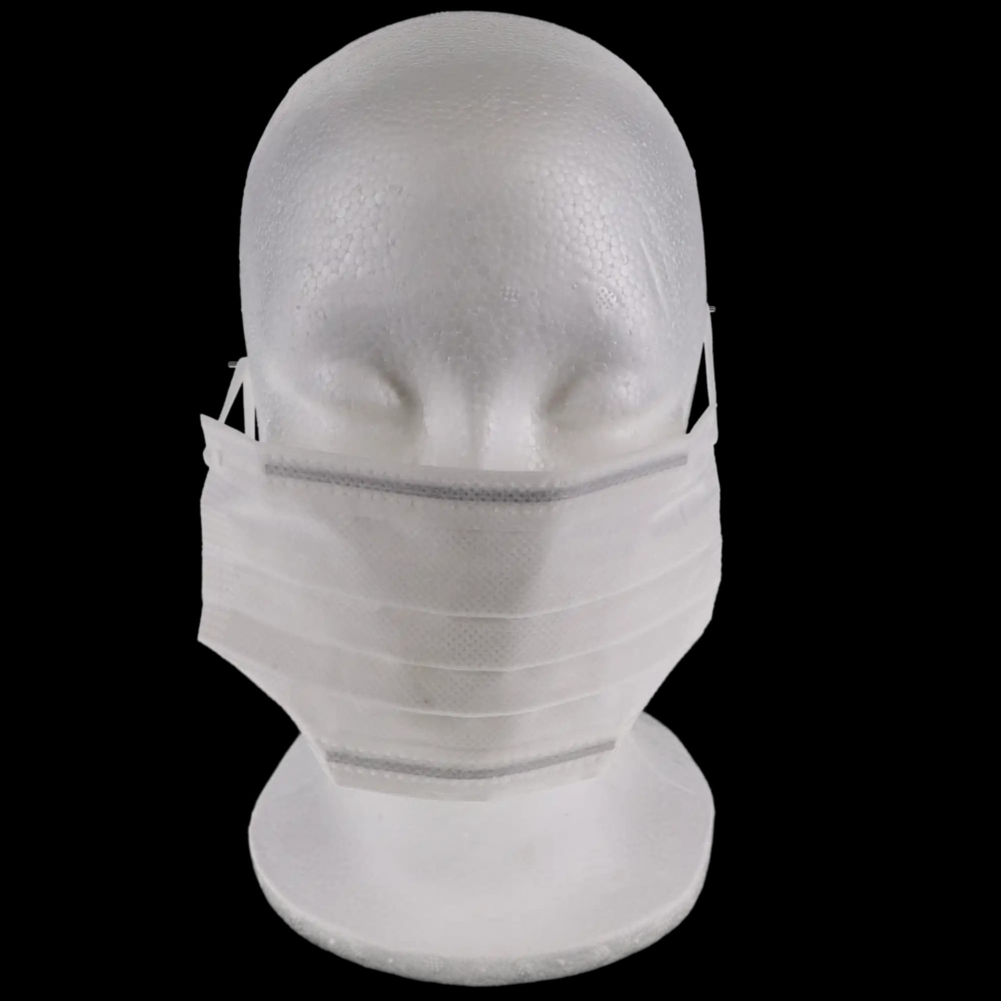Isofluid Plus Pure SecureFit Earloop Procedure Face Mask, ASTM Level 1, White, 50/Box, GPLUSWHSF thumbnail 14