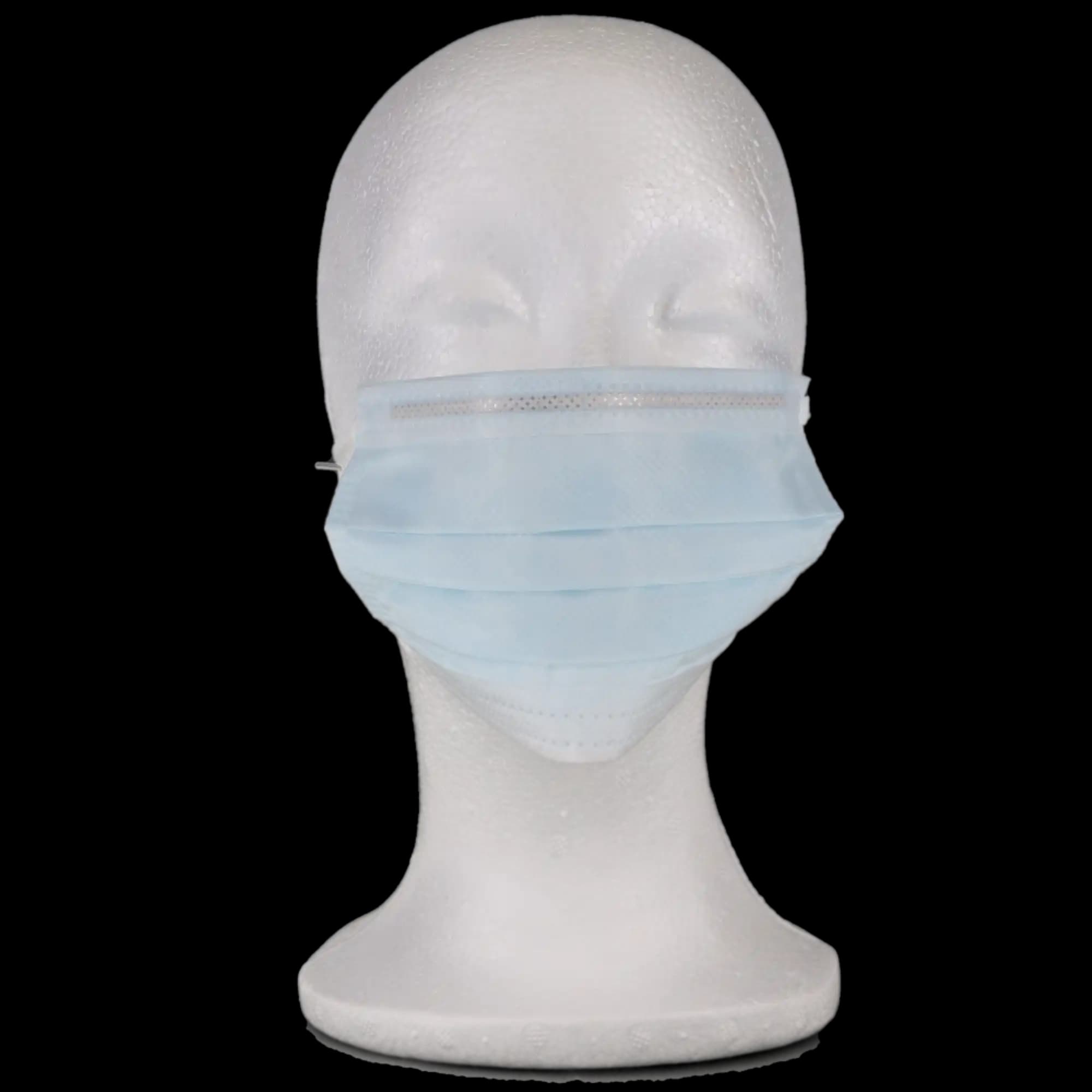 Crosstex Ultra Earloop Face Masks, ASTM Level 3, Latex Free, Blue, 40/Box, GCFCXU thumbnail 12