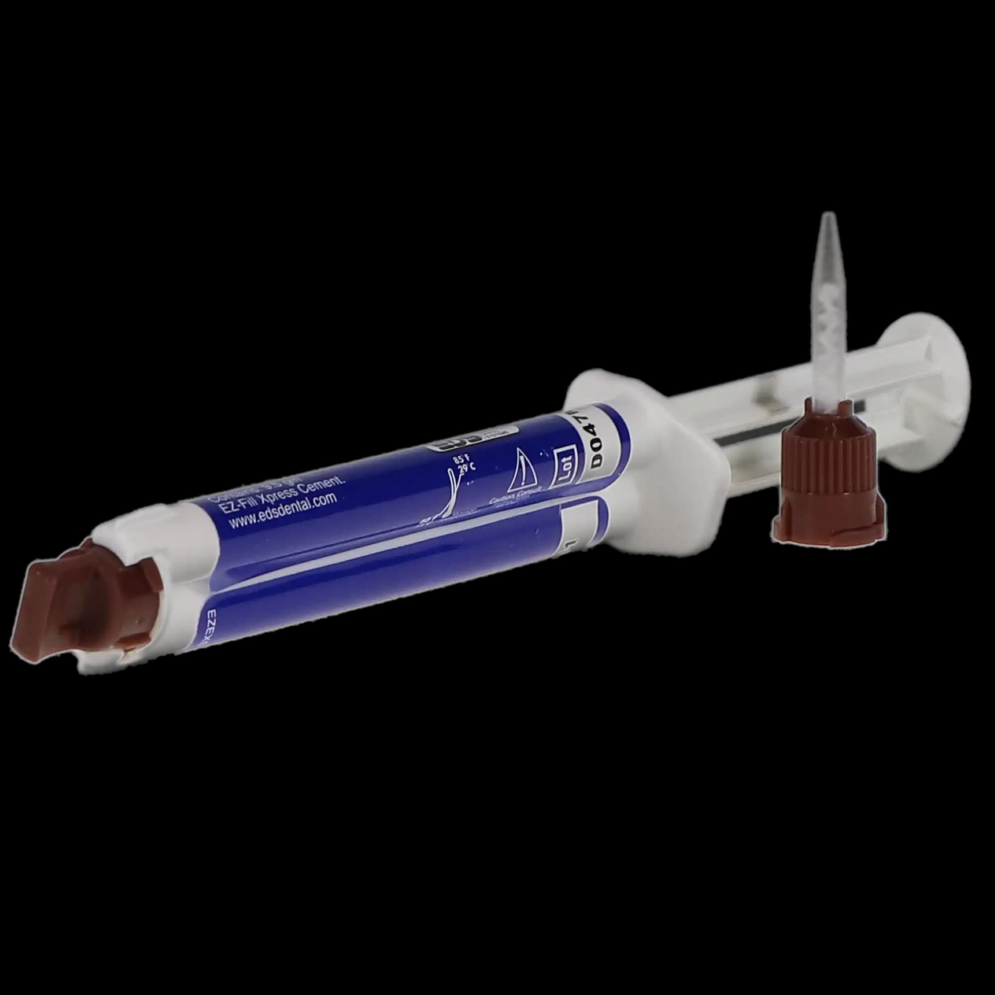 EZ-Fill Xpress Automix Epoxy Root Canal Cement, Syringe Kit (2 x 9.5g Dual-Barrel Syringes + 20 Mixing Tips), 1628-00 thumbnail 2