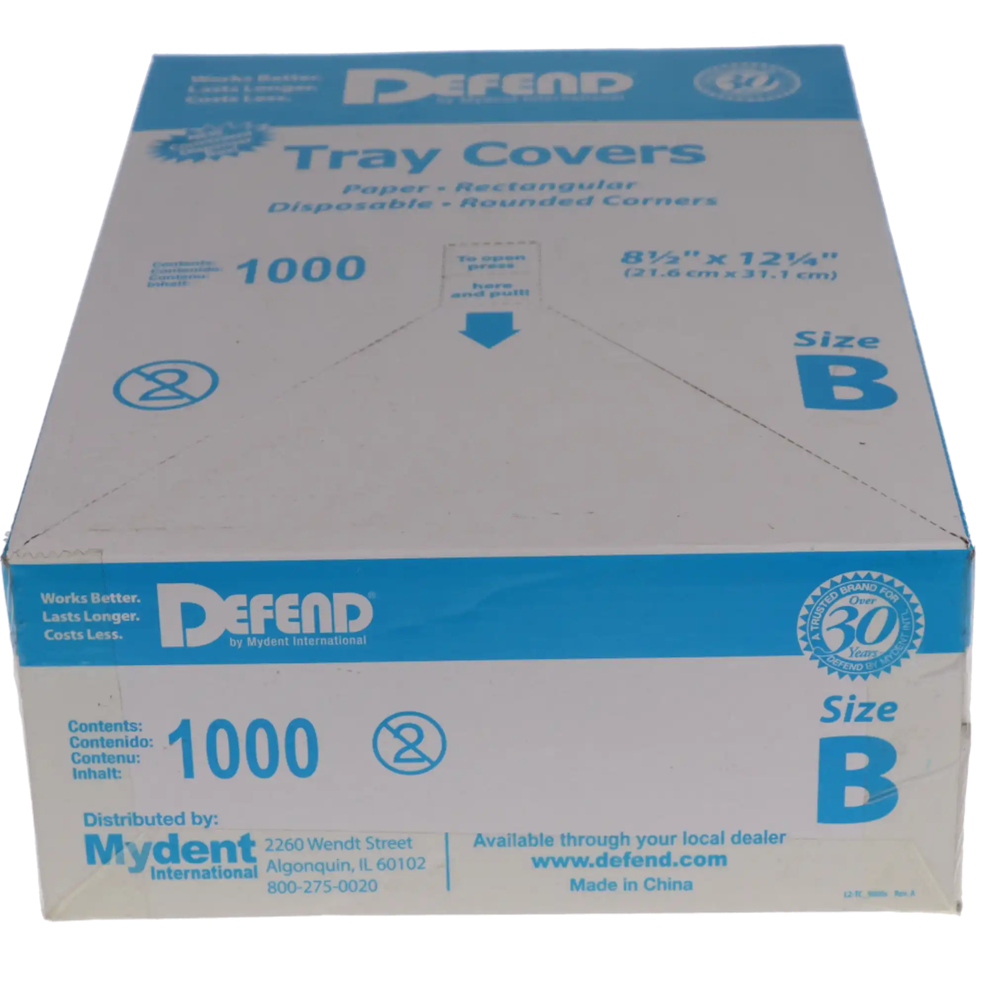 Defend Non-Woven Gauzes, Non-Sterile, 4-Ply, 4" x 4", 2000/Case, NW0400 thumbnail 3