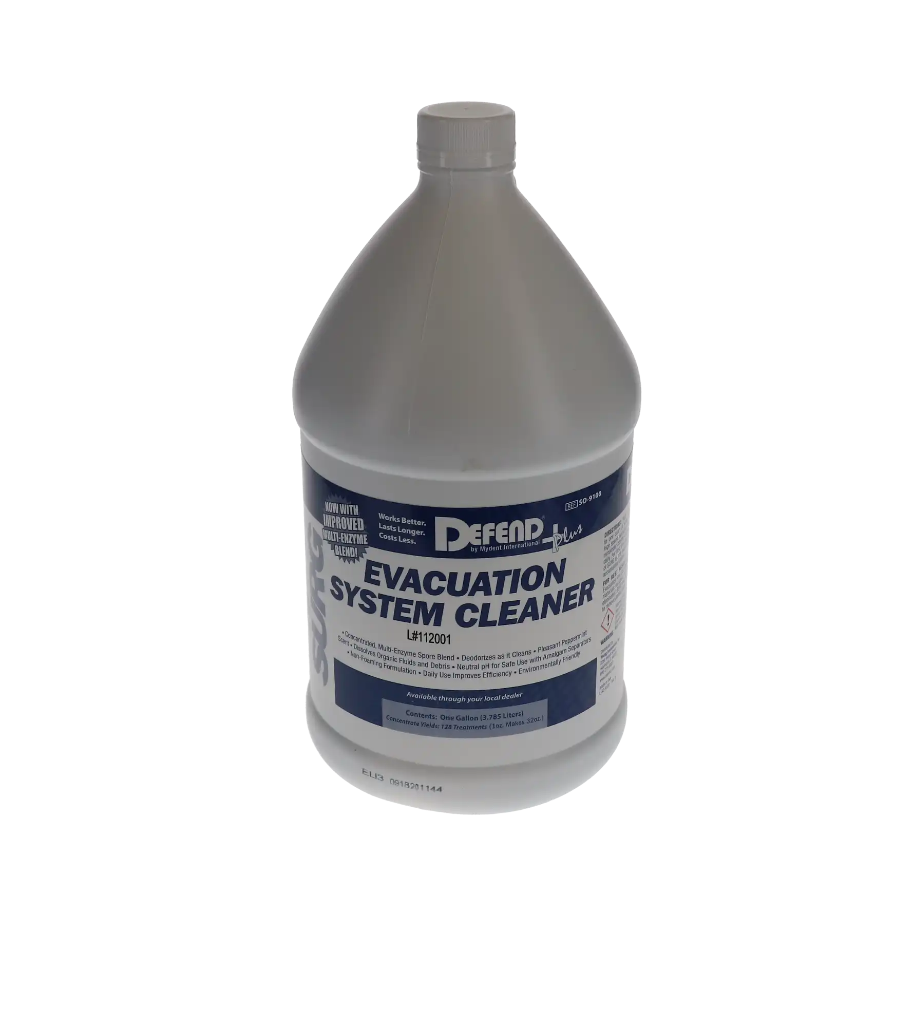 SURG Evacuation System Cleaner, 1 Gallon Bottle, 128 Treatments, SO-9100 thumbnail 5