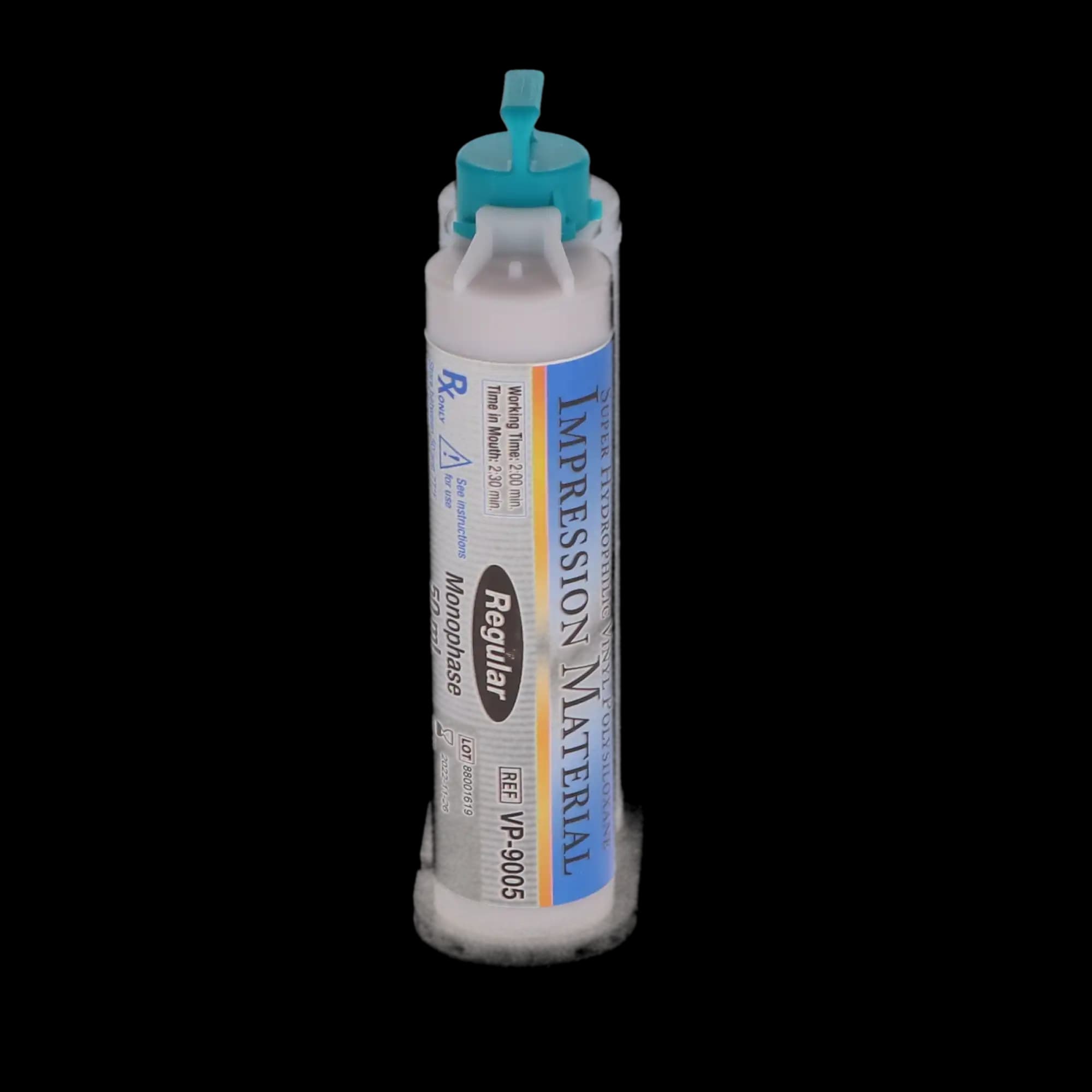 Defend VPS Impression Material, Monophase Body, Regular Set, Super Hydrophilic, 50 ml Cartridges, Purple, 4/Pk, VP9005 thumbnail 3