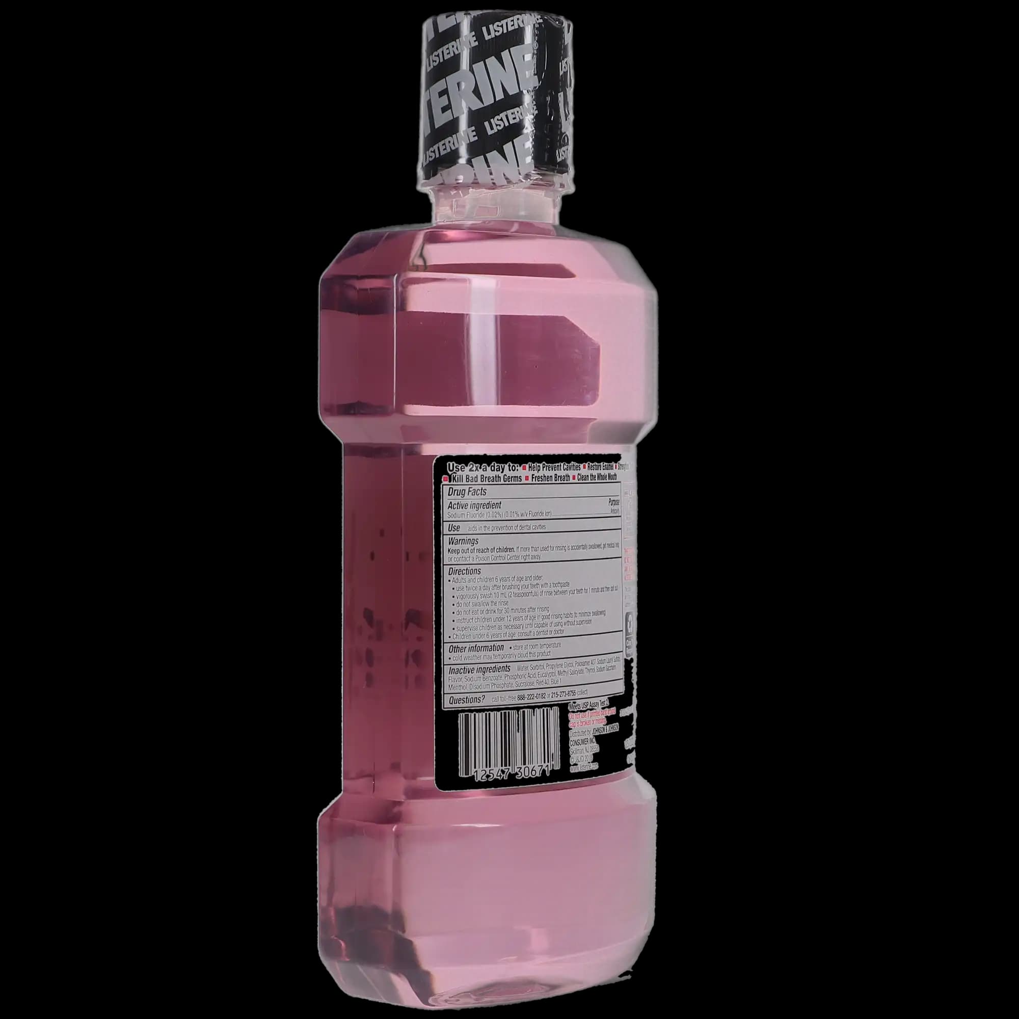 Listerine Total Care Zero Anticavity Mouthwash, Alcohol-Free, Mint, 1 L, 30671 thumbnail 2