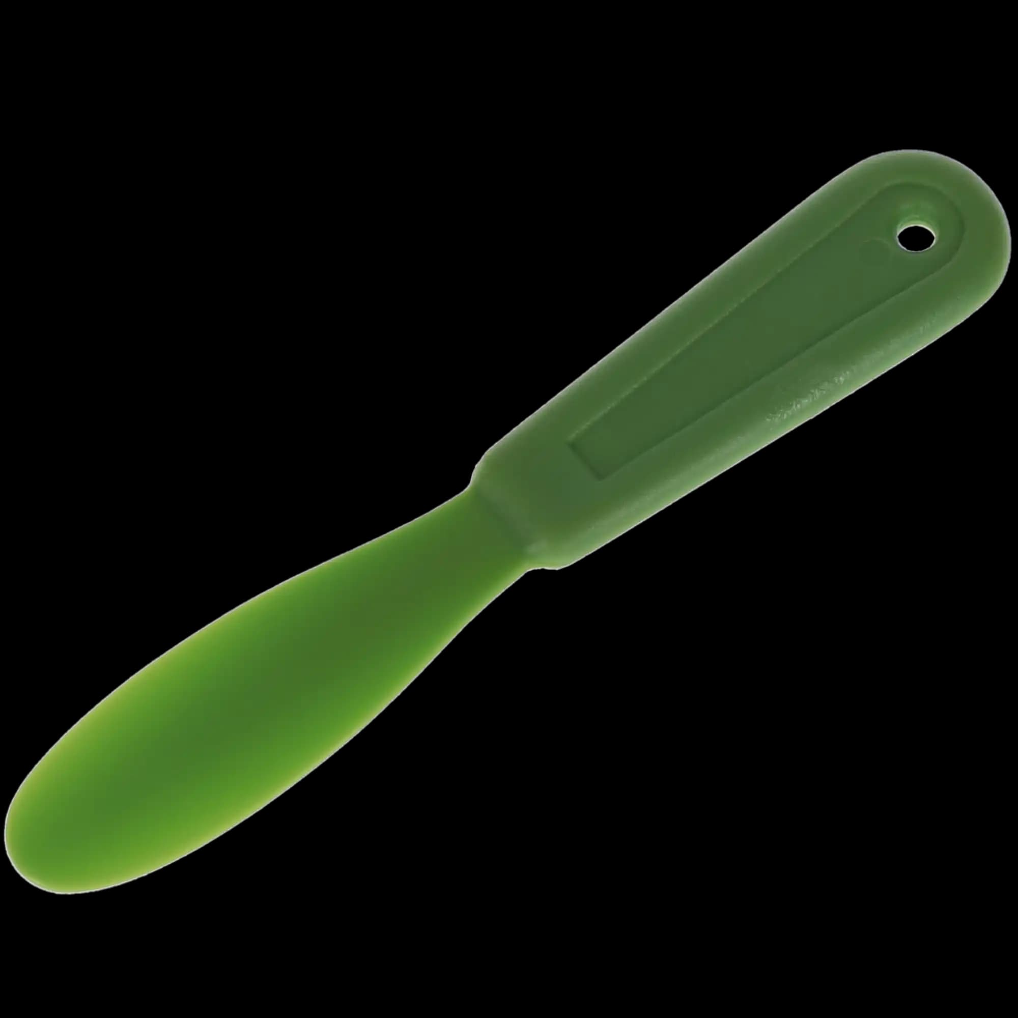 Alginate Spatula, Plastic, Broad Blade, Soft, 7-1/2", Green, 1/Pk, IM573 thumbnail 3