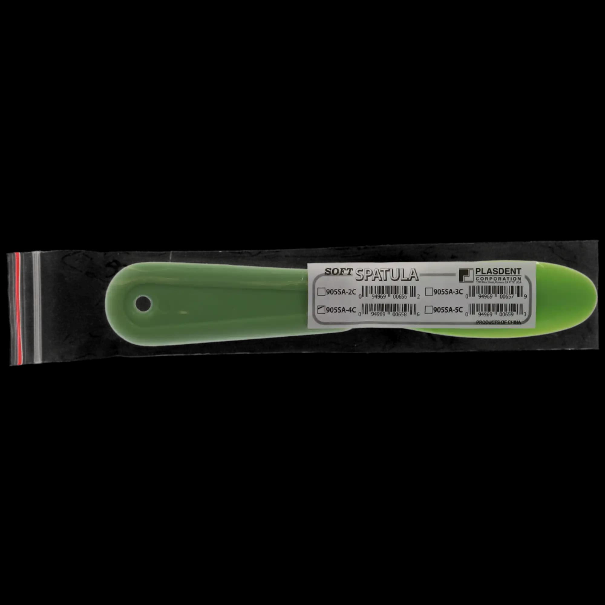 Alginate Spatula, Plastic, Broad Blade, Soft, 7-1/2", Green, 1/Pk, IM573 thumbnail 4