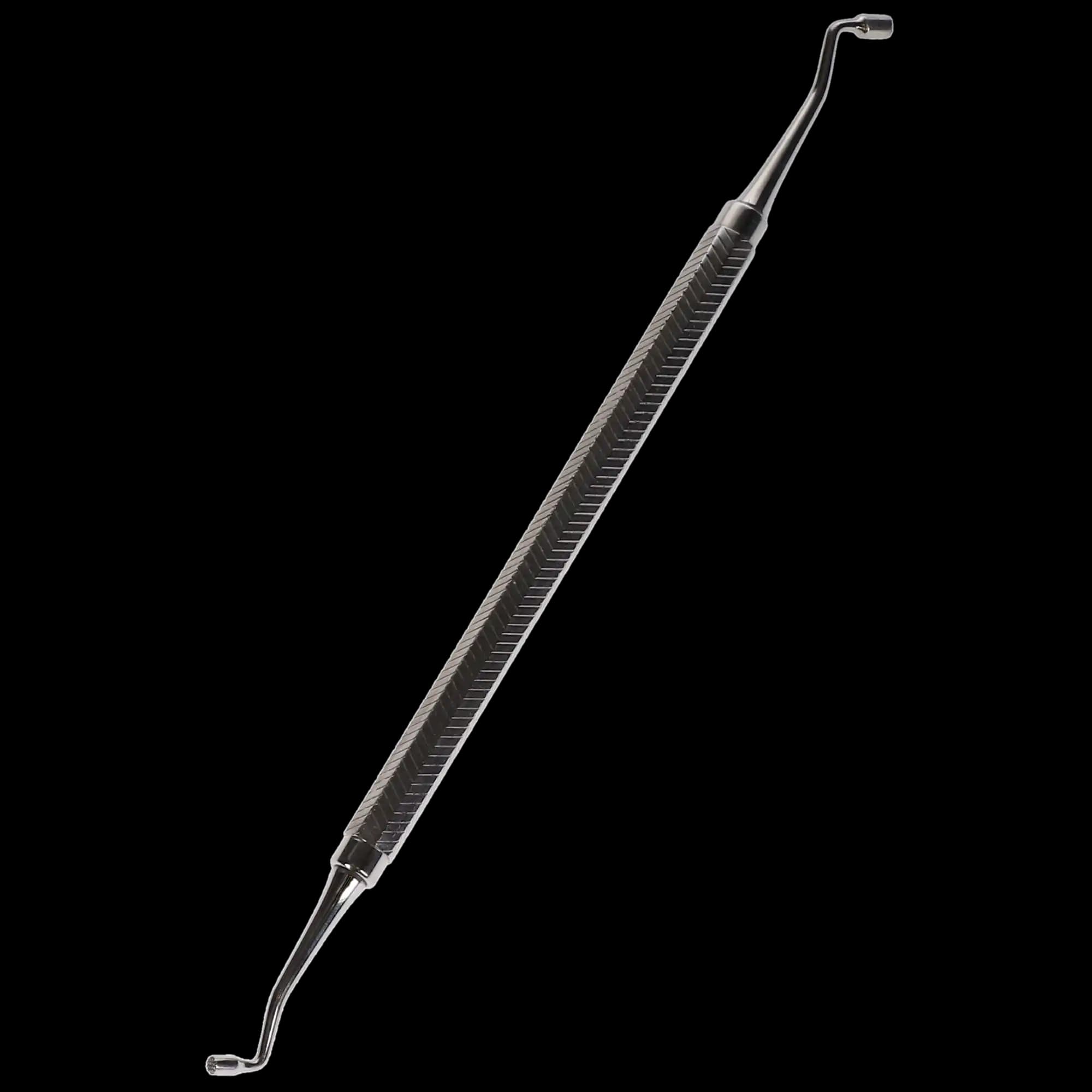 J&J Instruments Amalgam Plugger, Double-End, #2/3, Black, Serrated Tips, Standard Handle, 1/Pk, 01-240 thumbnail 3