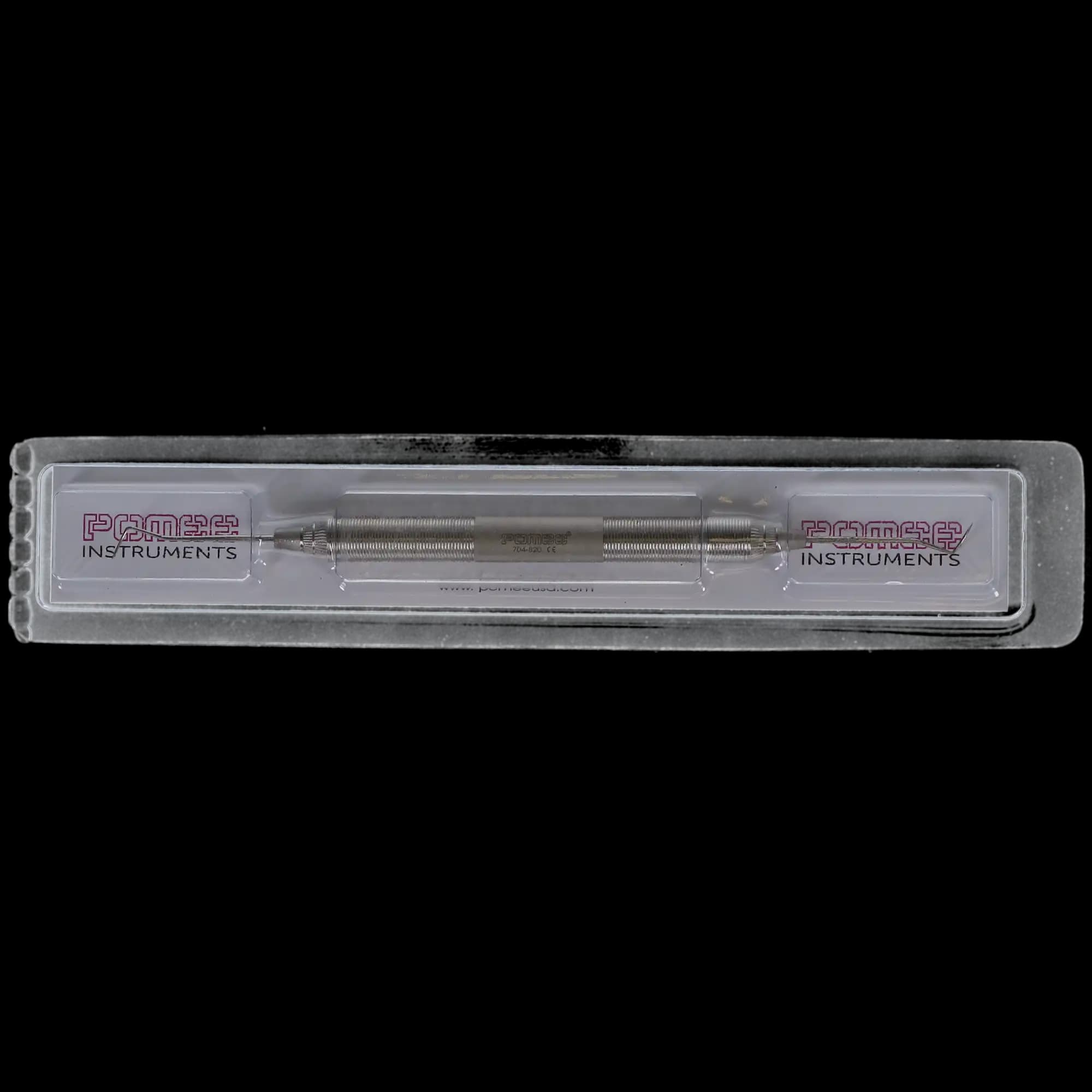 J&J Instruments Double-Ended Explorer #2, Stainless Steel, Standard Round Handle, 1/Pk, 04-820 thumbnail 4