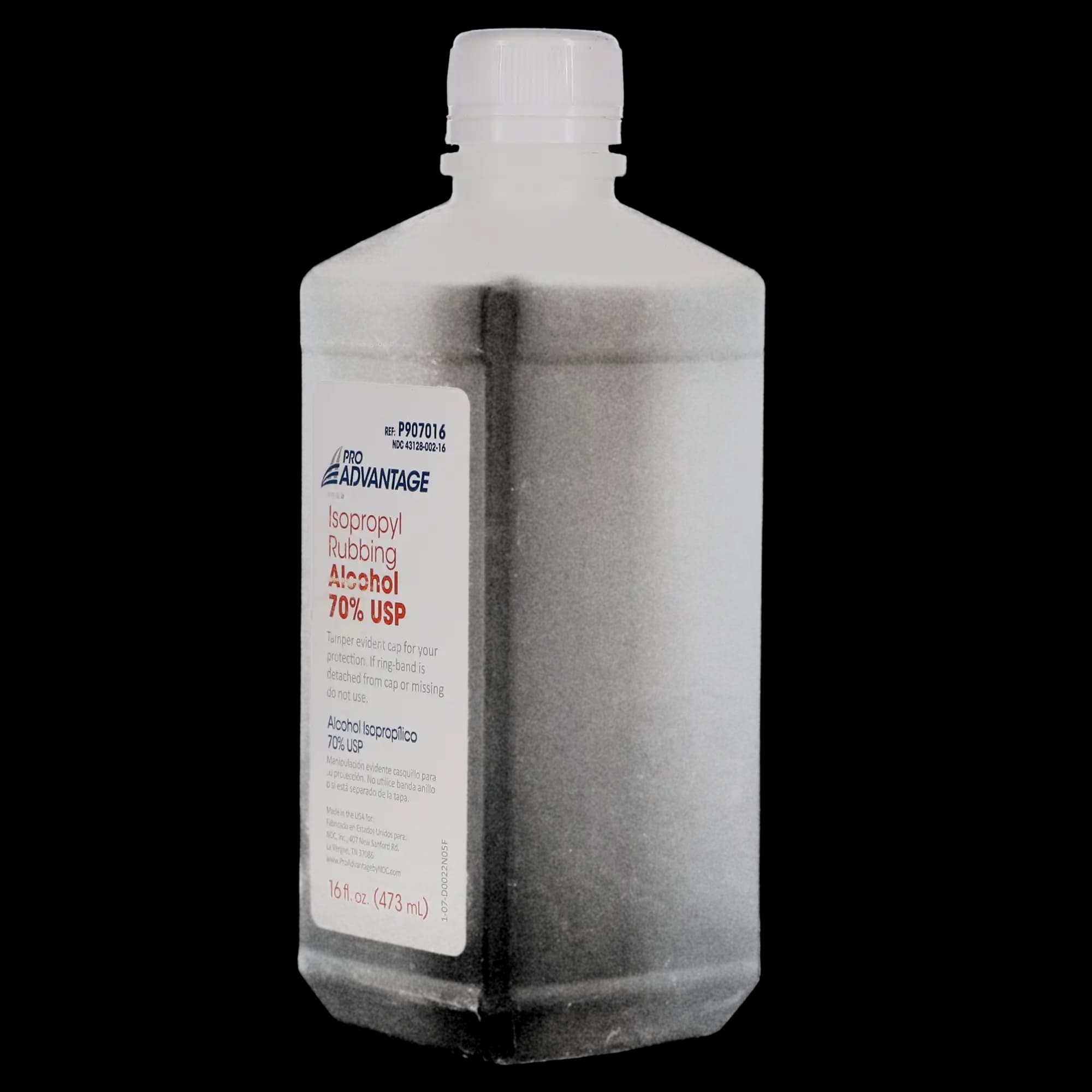 Isopropyl Alcohol 70% Solution, 16 oz Bottle, 1/Pk, MI324 - Isopropyl Alcohol 70% Solution, 16 oz, 1/Pk, MI324 - Image 1