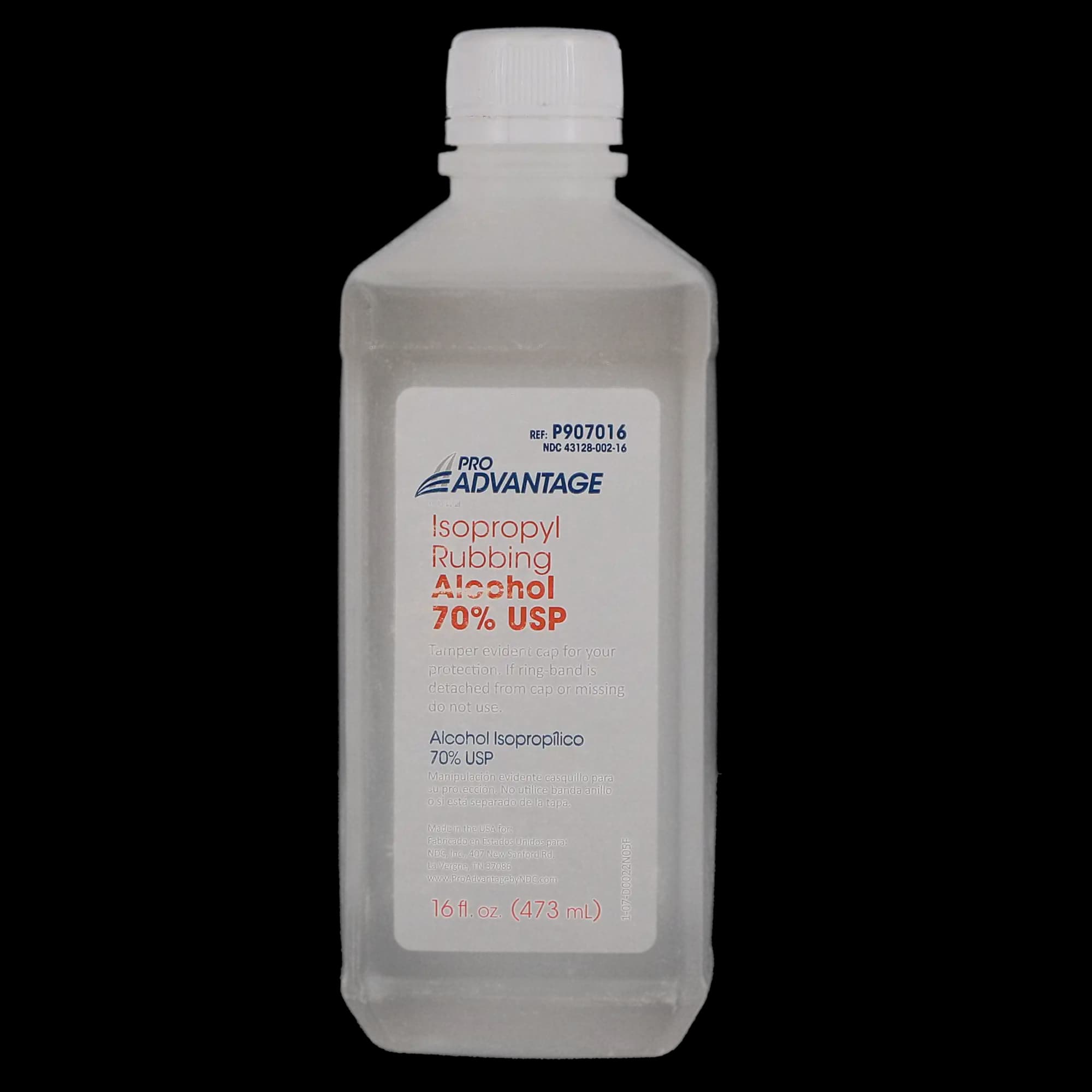 Isopropyl Alcohol 70% Solution, 16 oz Bottle, 1/Pk, MI324 thumbnail 5