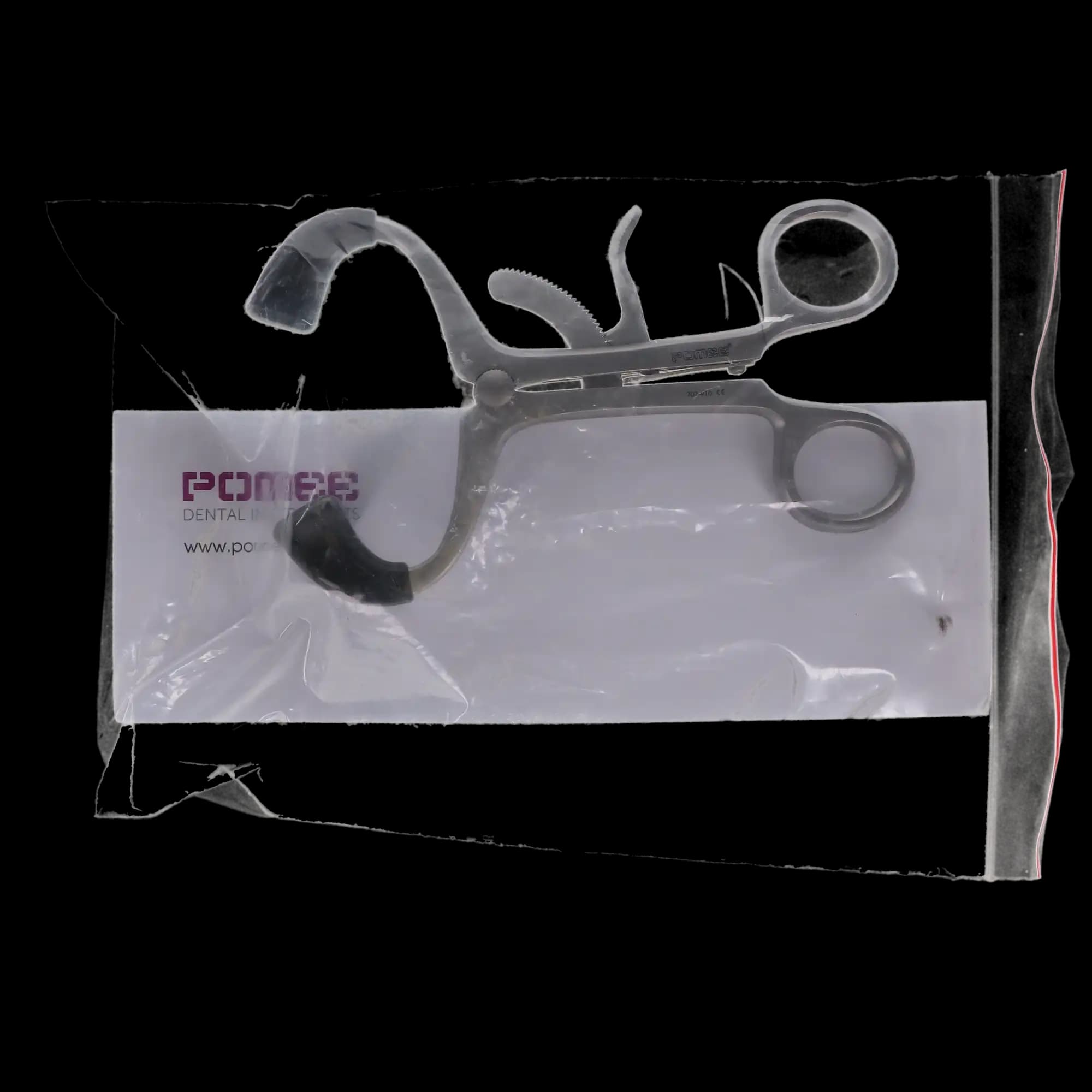 Molt Mouth Gag with Silicone Tips, Adult, 1/Pk, IN07-910 thumbnail 4