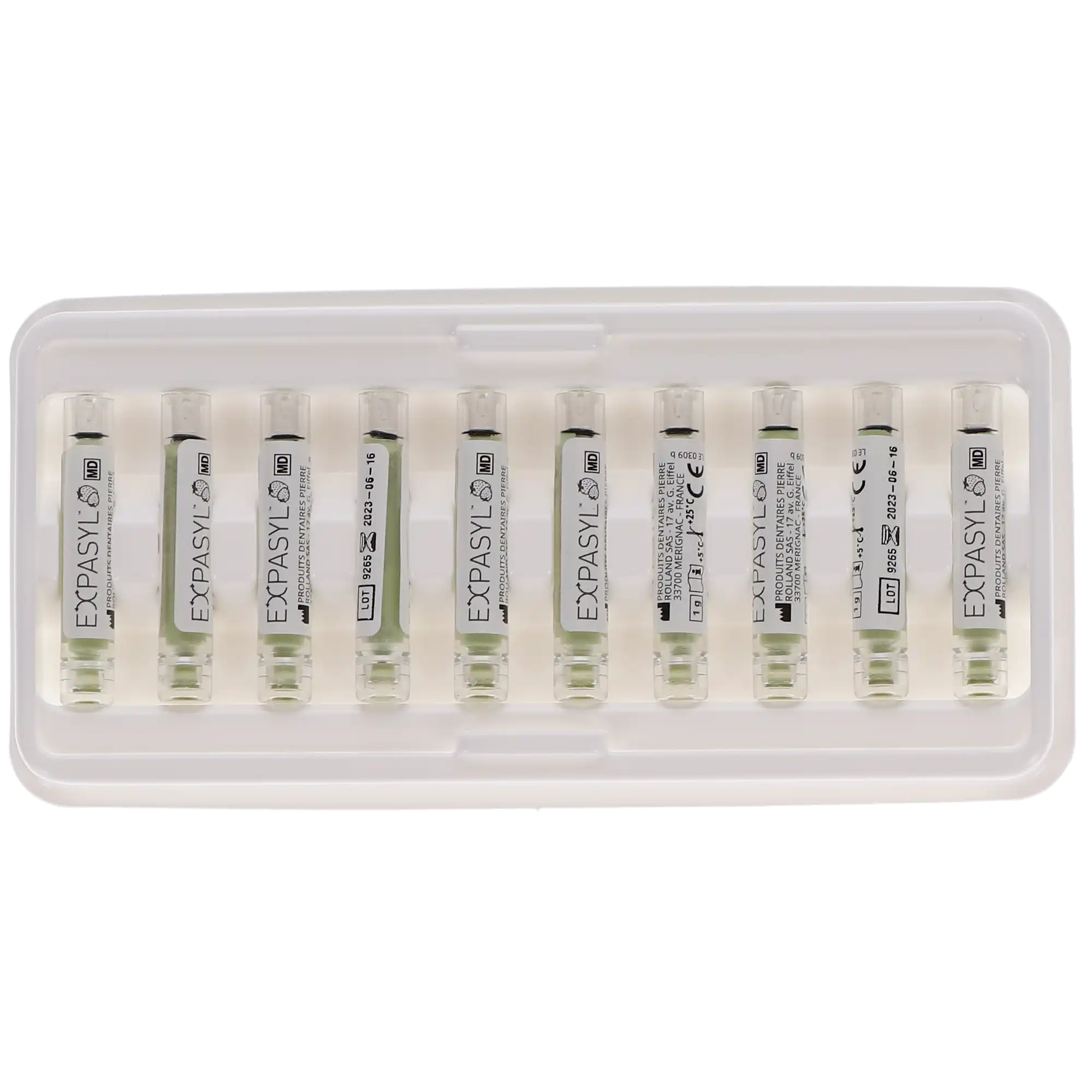 Expasyl Gingival Retraction Paste, Strawberry Flavor, 1 g Capsules, 20/Pkg, Refill, 261001 thumbnail 3