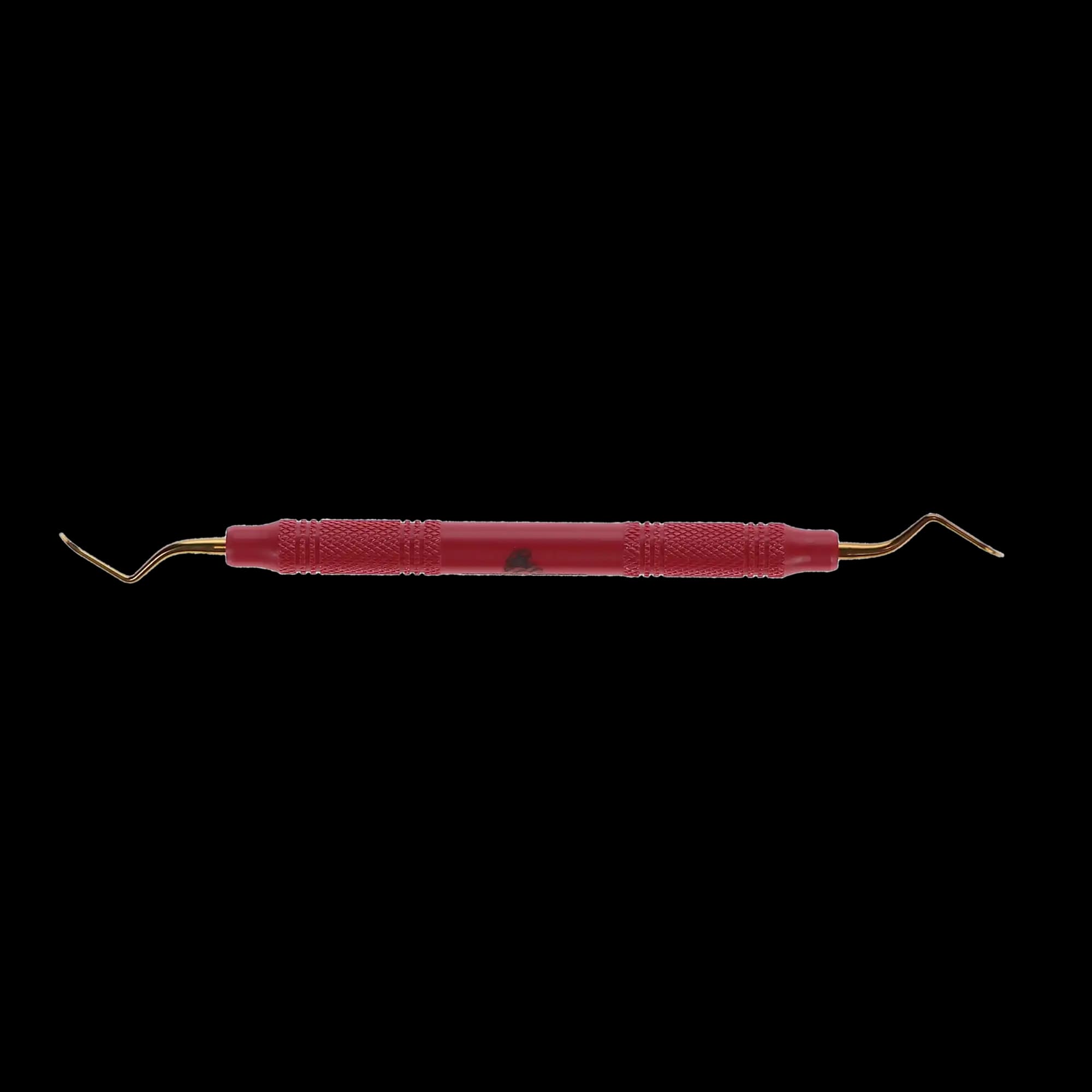 American Eagle Instruments Columbia 4L/4R XP Sharpen-Free Universal Curette, Double-Ended, EagleLite Resin Handle, Red, 3/8" (9.5mm), 1/Pk, AECC4L-4RXPX thumbnail 12
