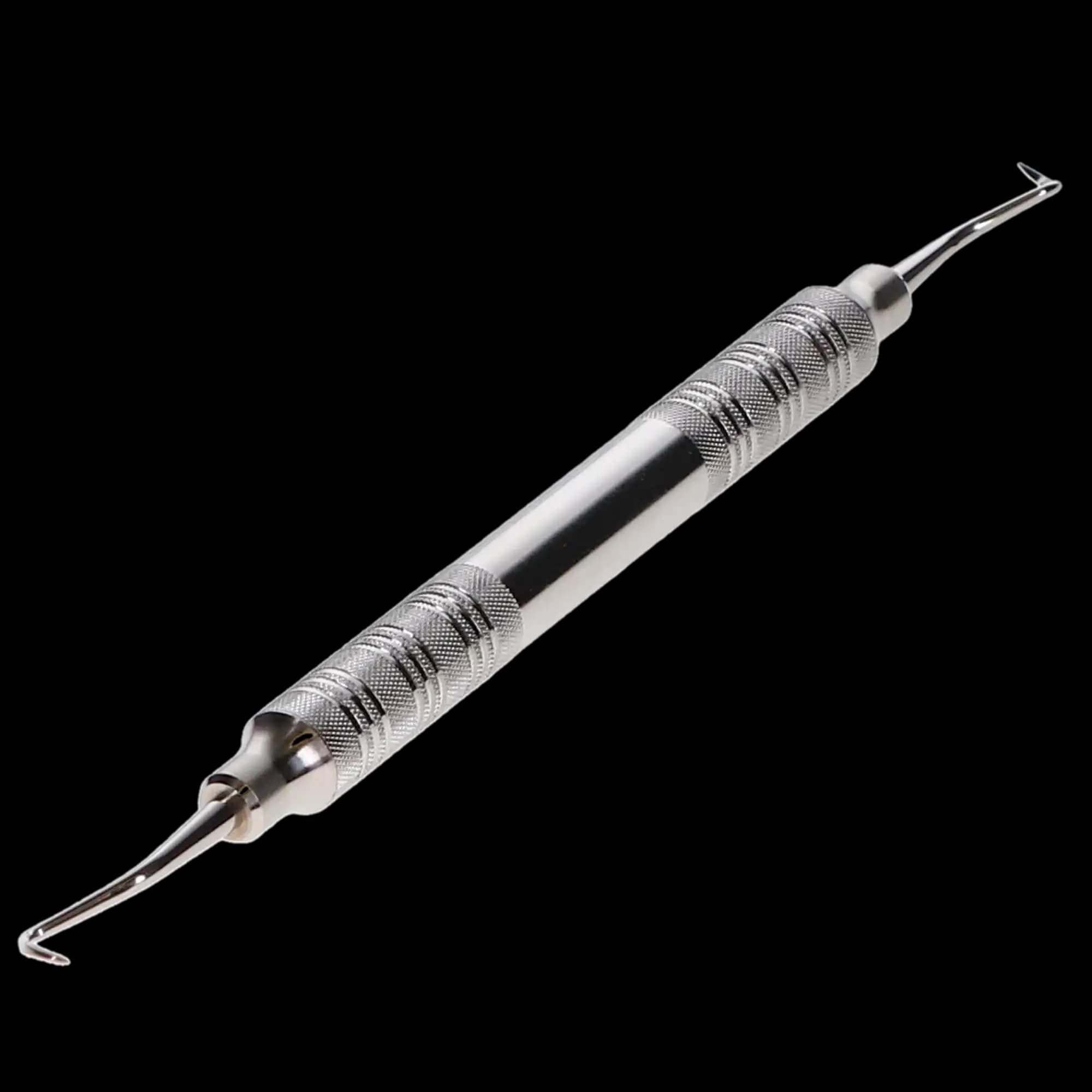 American Eagle McCall 13-14S Universal Curette, Double-Ended, Posterior, Sharp Point, EagleLite Stainless Steel Handle, 3/8", AECM13-14SZ thumbnail 4